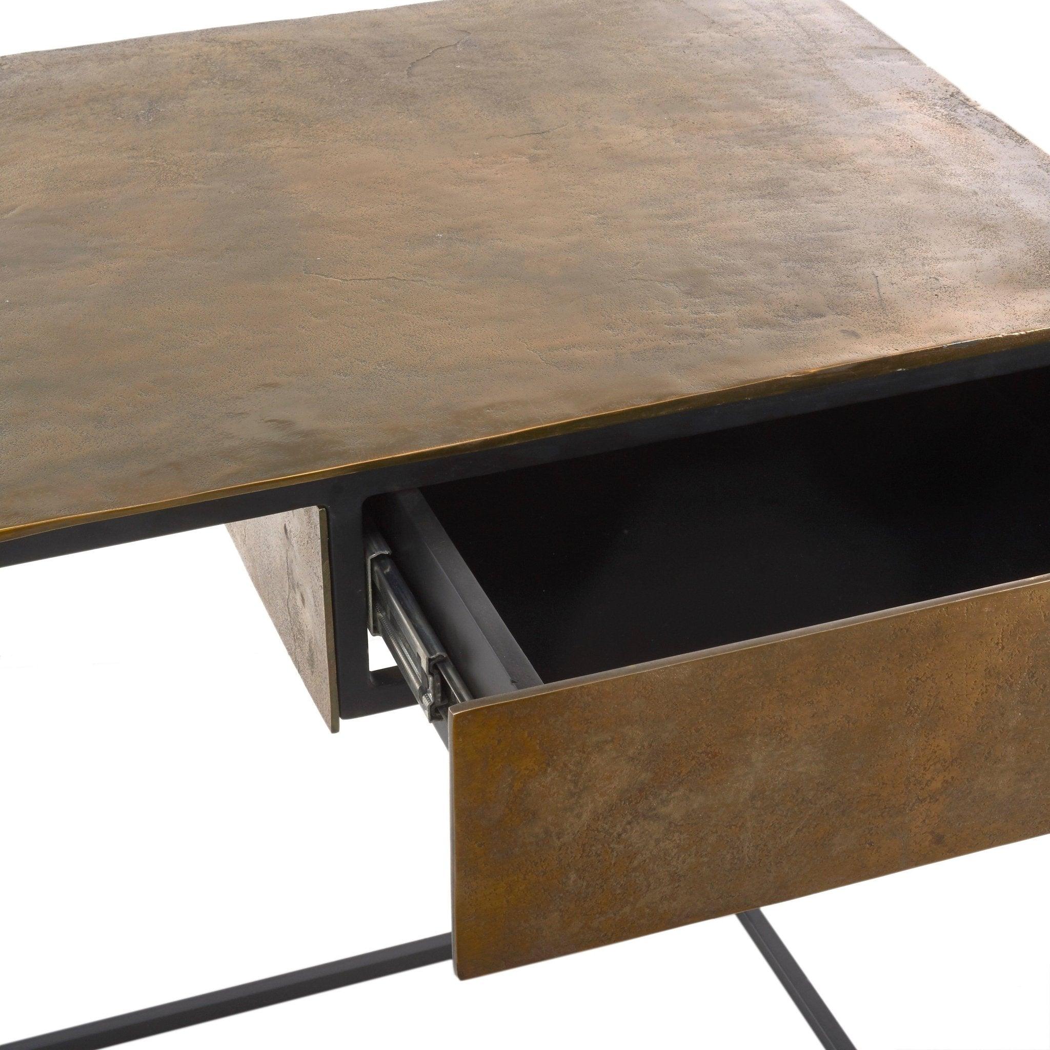 Biurko ANTIQUE mosiężny Pols Potten Eye on Design