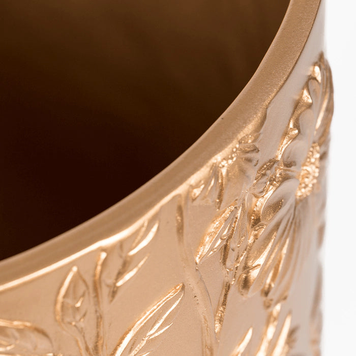 Vase SONGS OF THE NIGHT TIGER gold