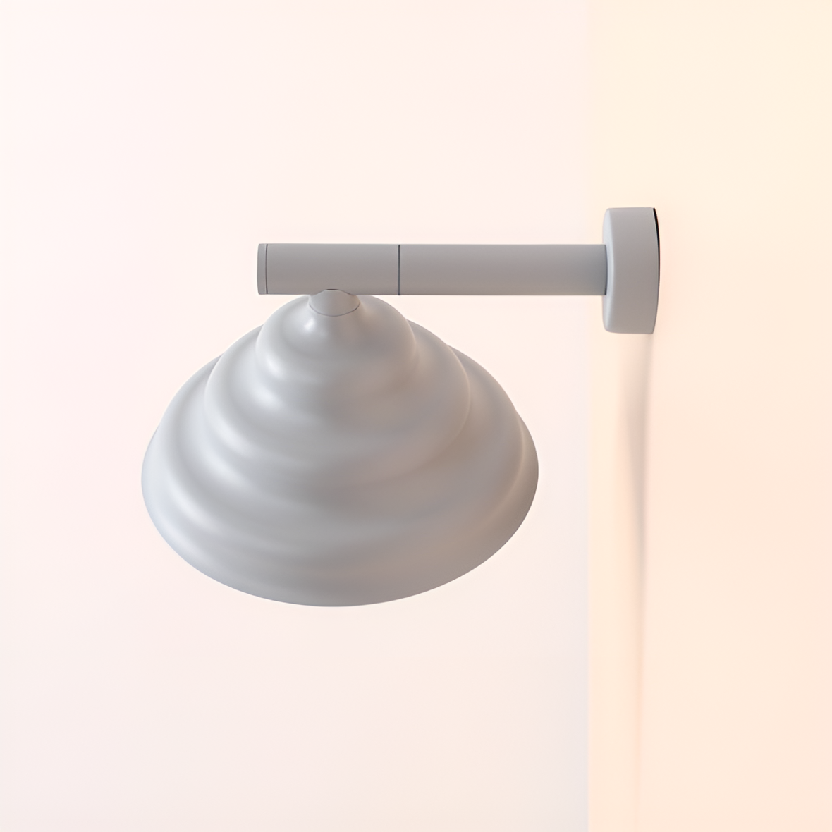 WAVE Wandleuchte grau