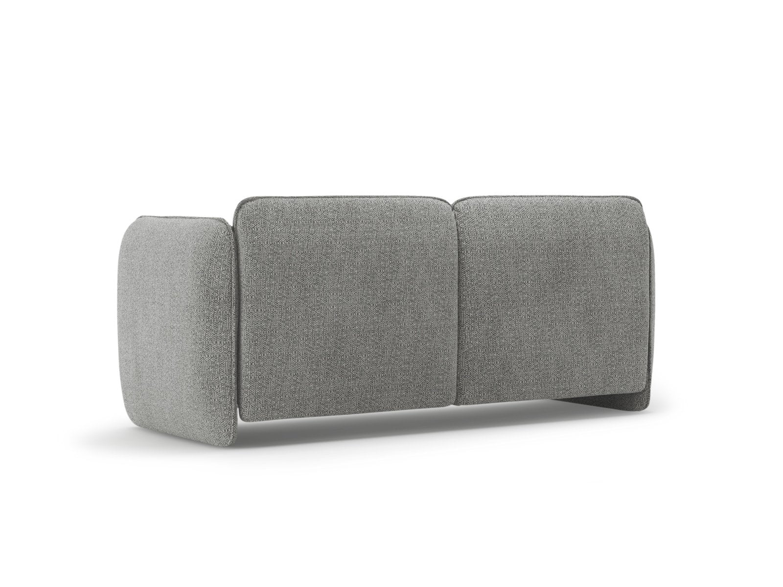 2-seater Sofa GEORGIA gray chenille