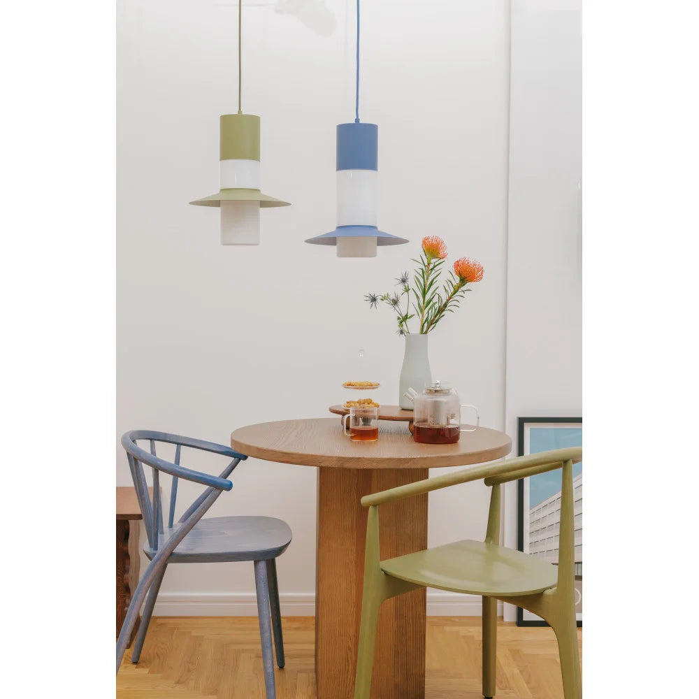 CAPONIO pendant lamp in red-orange