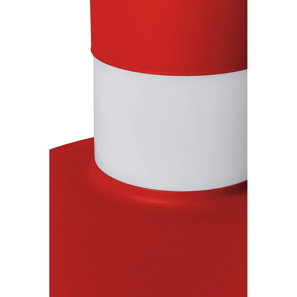 CAPONIO pendant lamp in red-orange