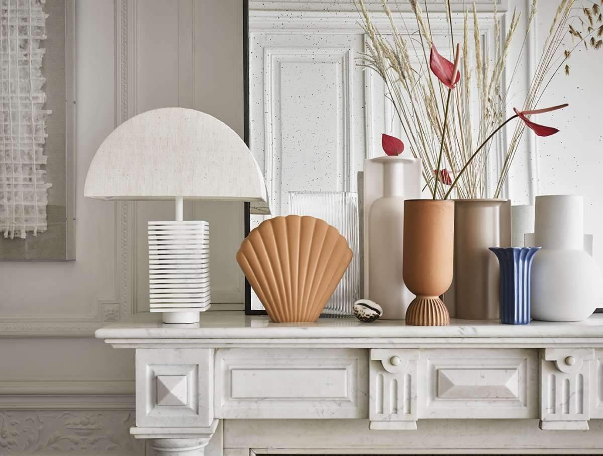 Ceramiczny wazon rustykalny HKliving Eye on Design