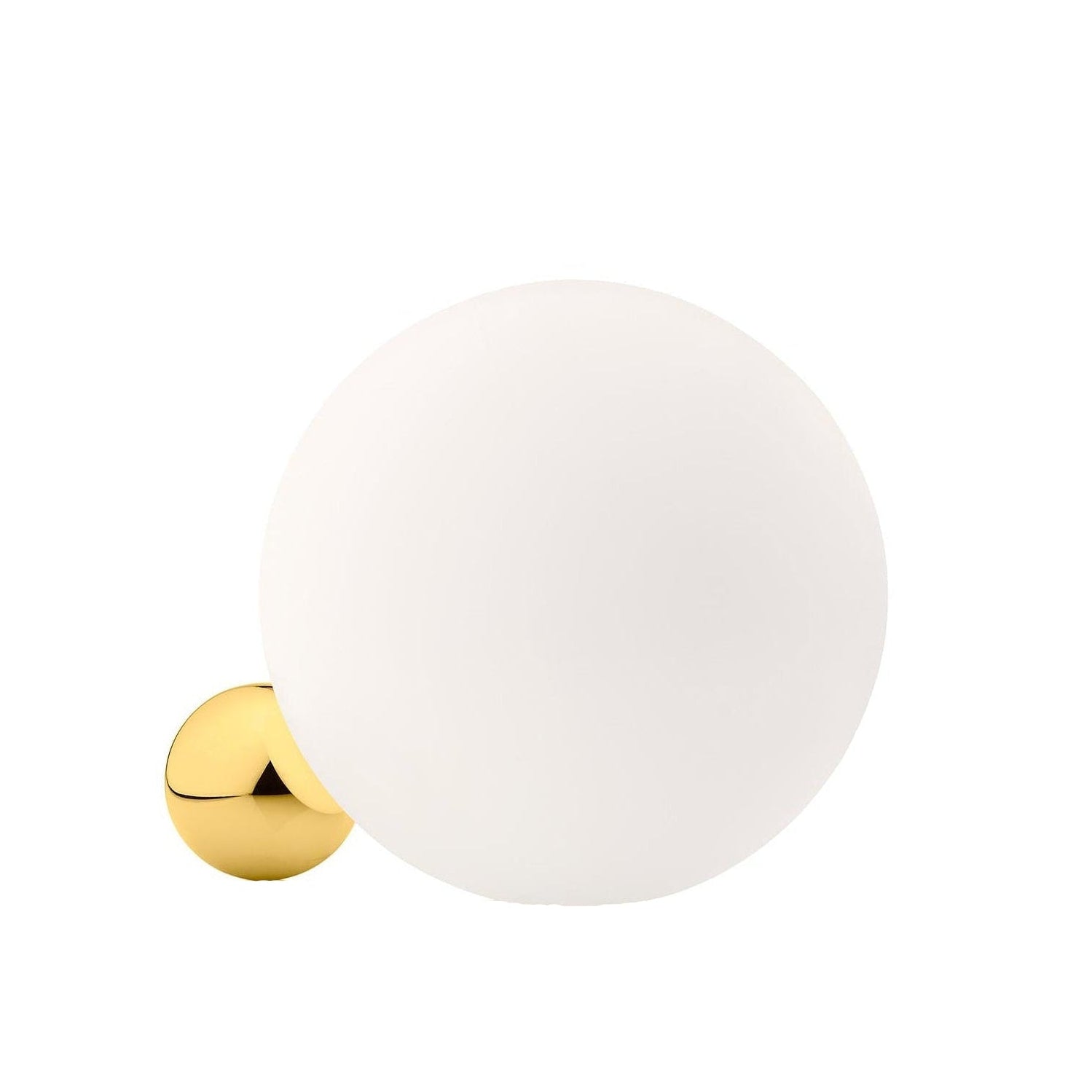 COPYCAT table lamp blown glass with gold