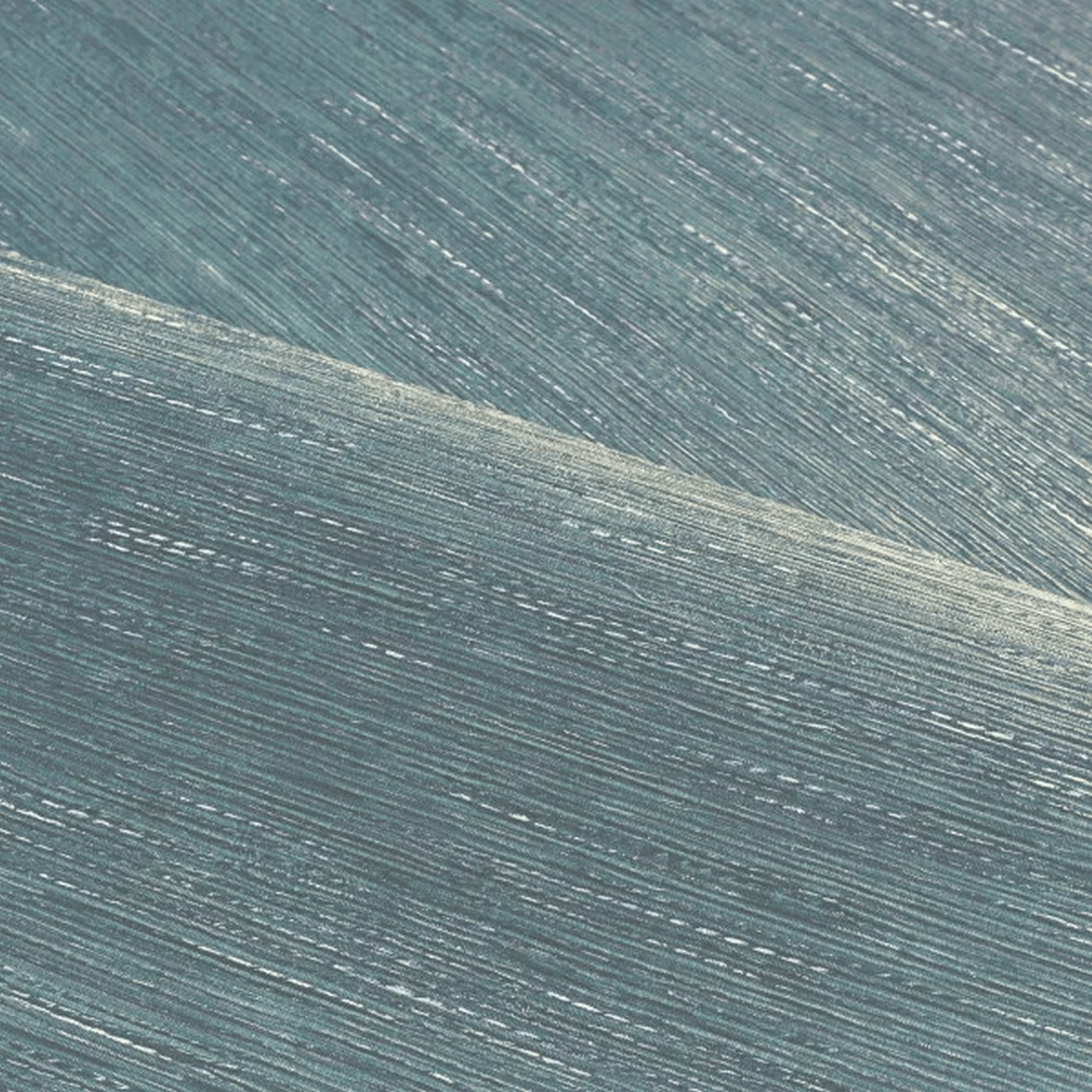 Textured wallpaper imitating jacquard fabric TATAMI - BLEU PERSAN Persian blue