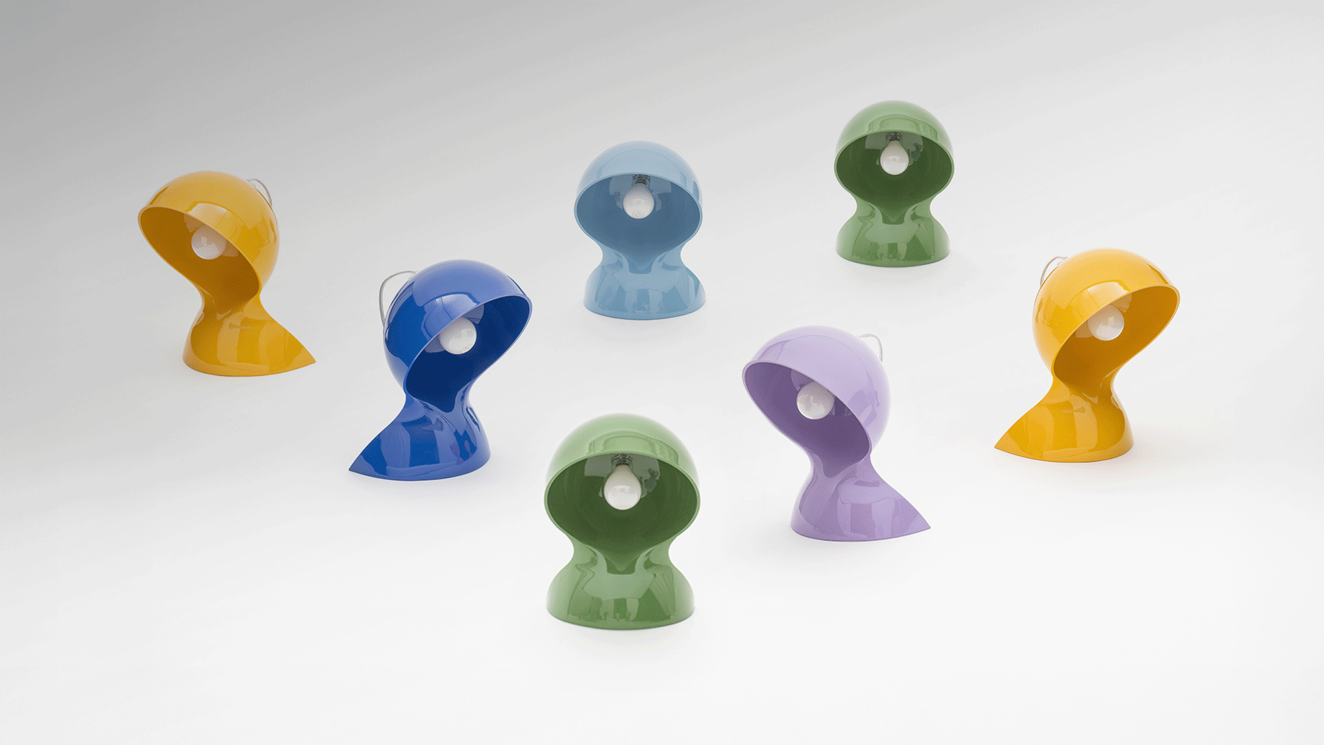 DALÙ Table Lamp Royal Blue