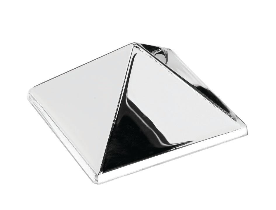 Dekoracja ścienna MIRROR SCULPTURES srebrny Verpan H:27 x 48 x 48 cm Eye on Design