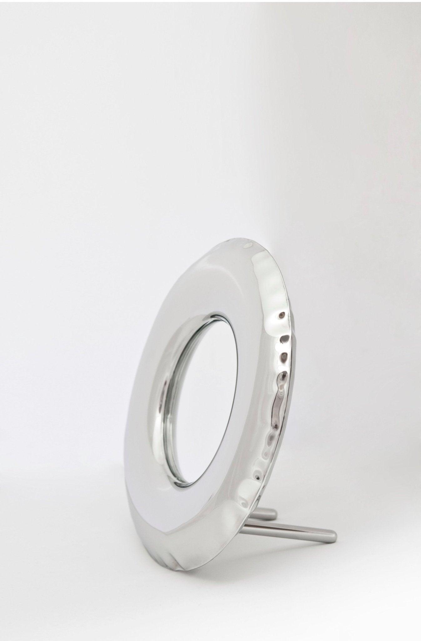 Dekoracyjne lustro RONDEL inox Zieta Studio Eye on Design