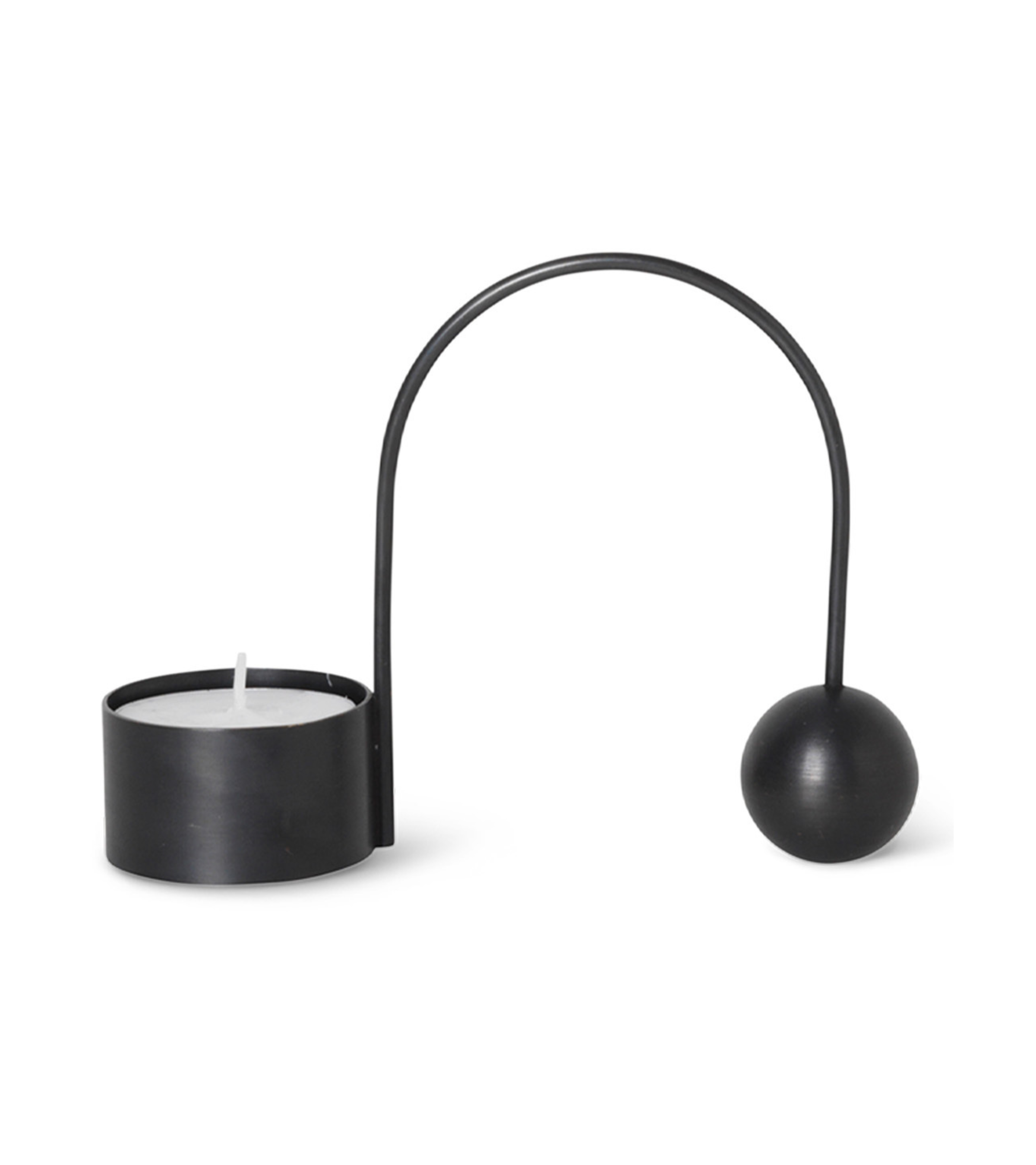 BALANCE TEALIGHT Candle Holder Black