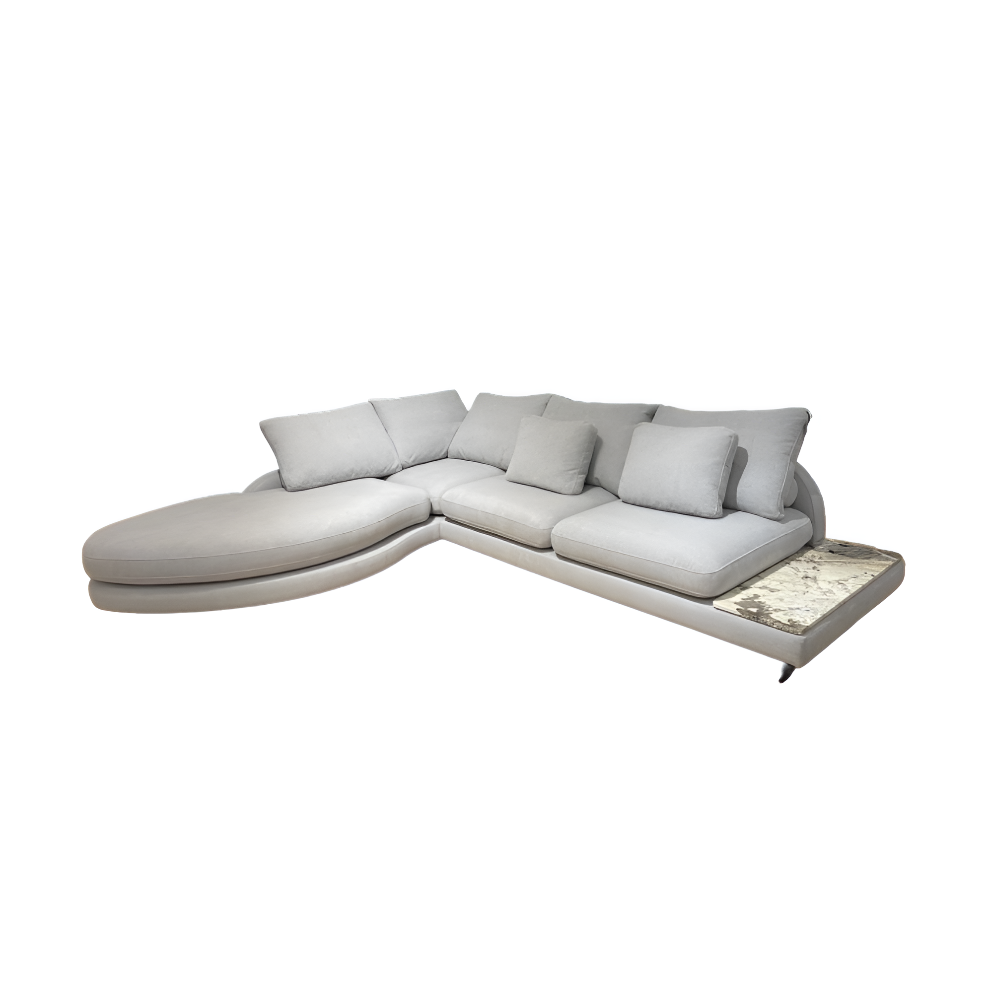 Ecksofa DUMBO grau - Ausstellungsstück