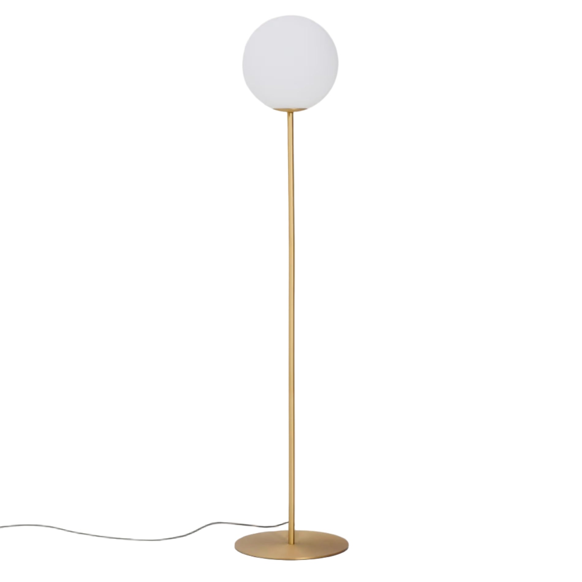 BRISIA Floor Lamp Brushed Brass