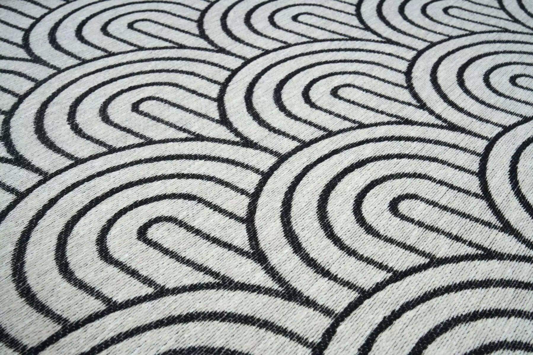 Dywan ARCO czarny Carpet Decor Eye on Design