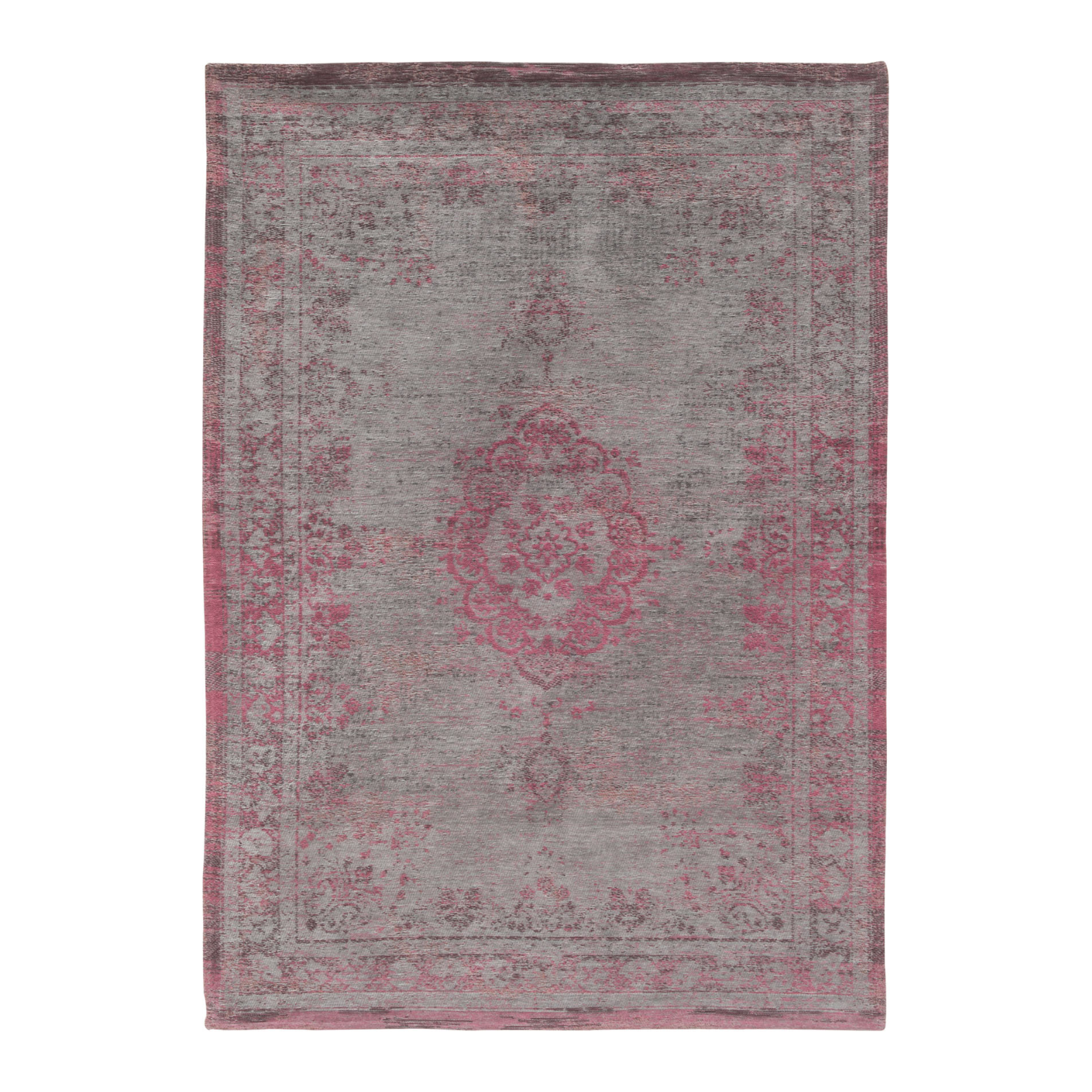 Medillon rosa flash rug rosa grau