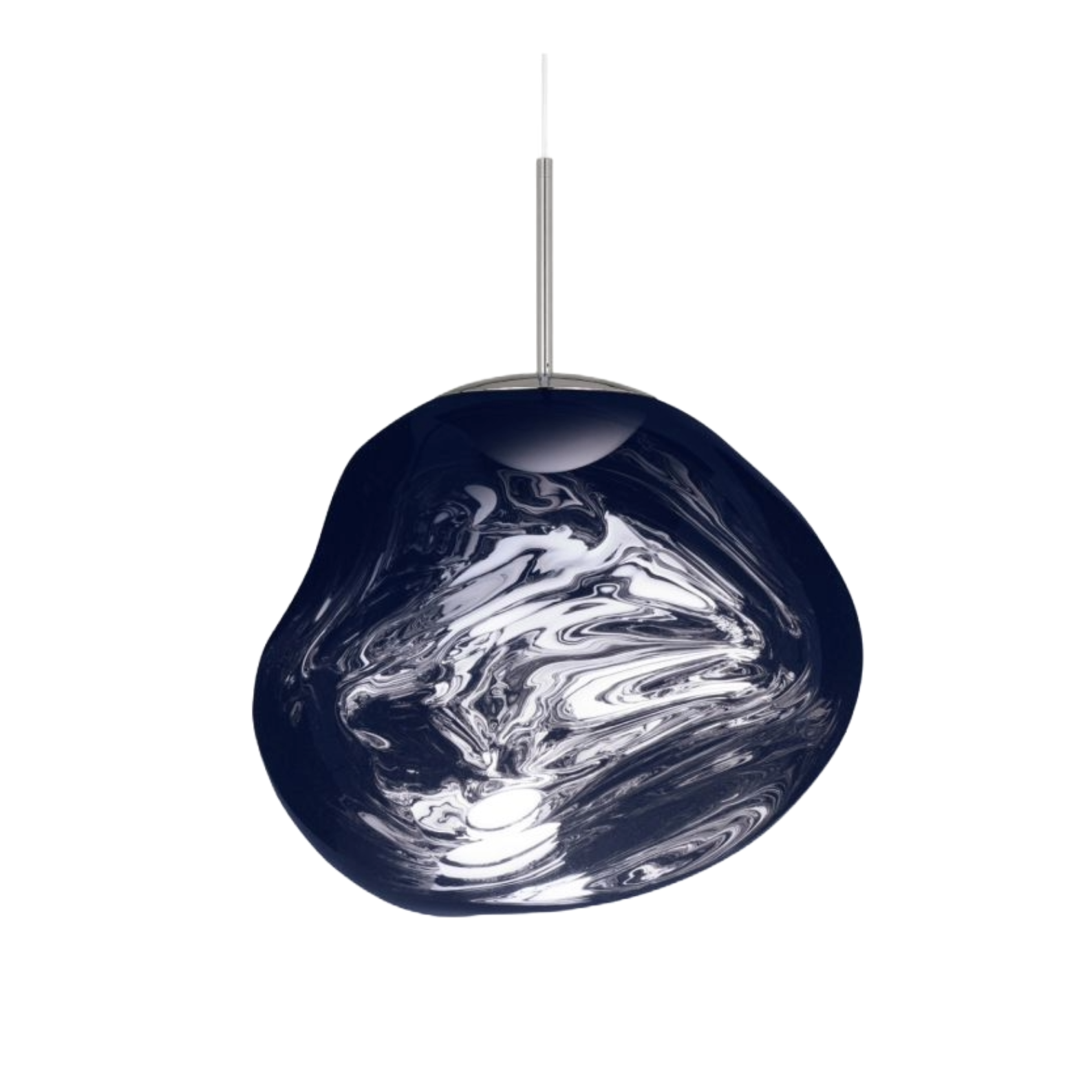Lampe der Rauchhänge schmelzen