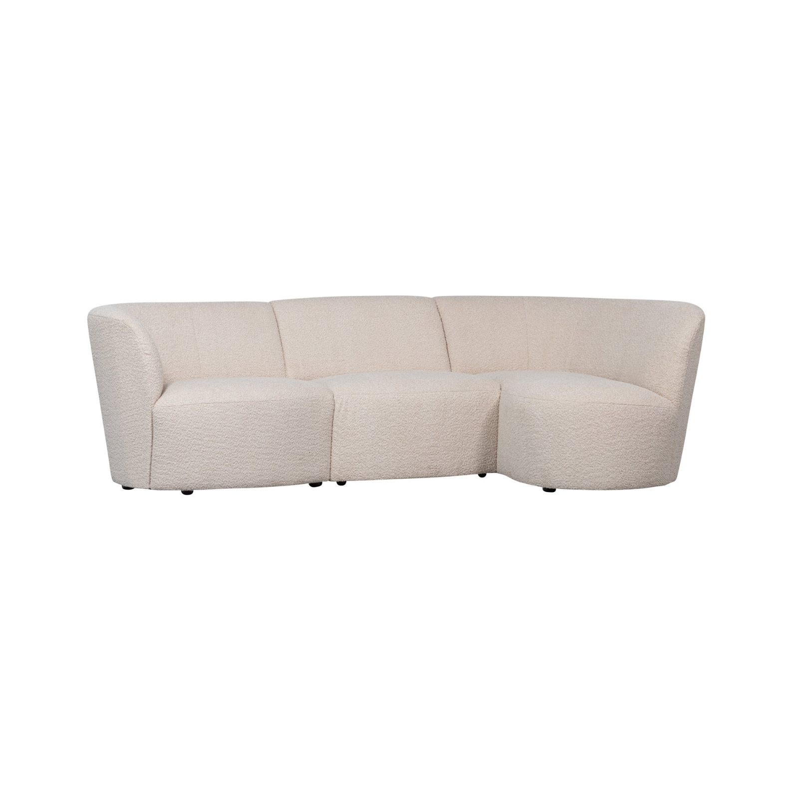 Right -sided Coco cream boucle