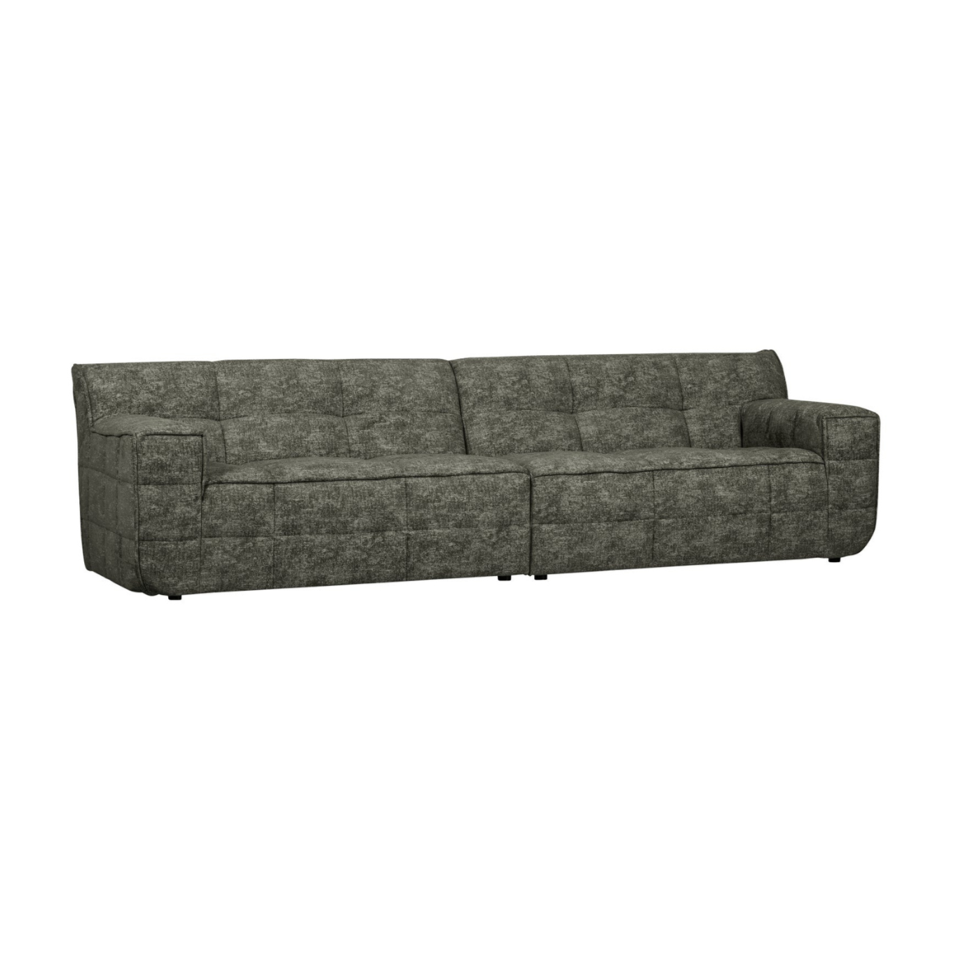 4-person sofa Timor green melange