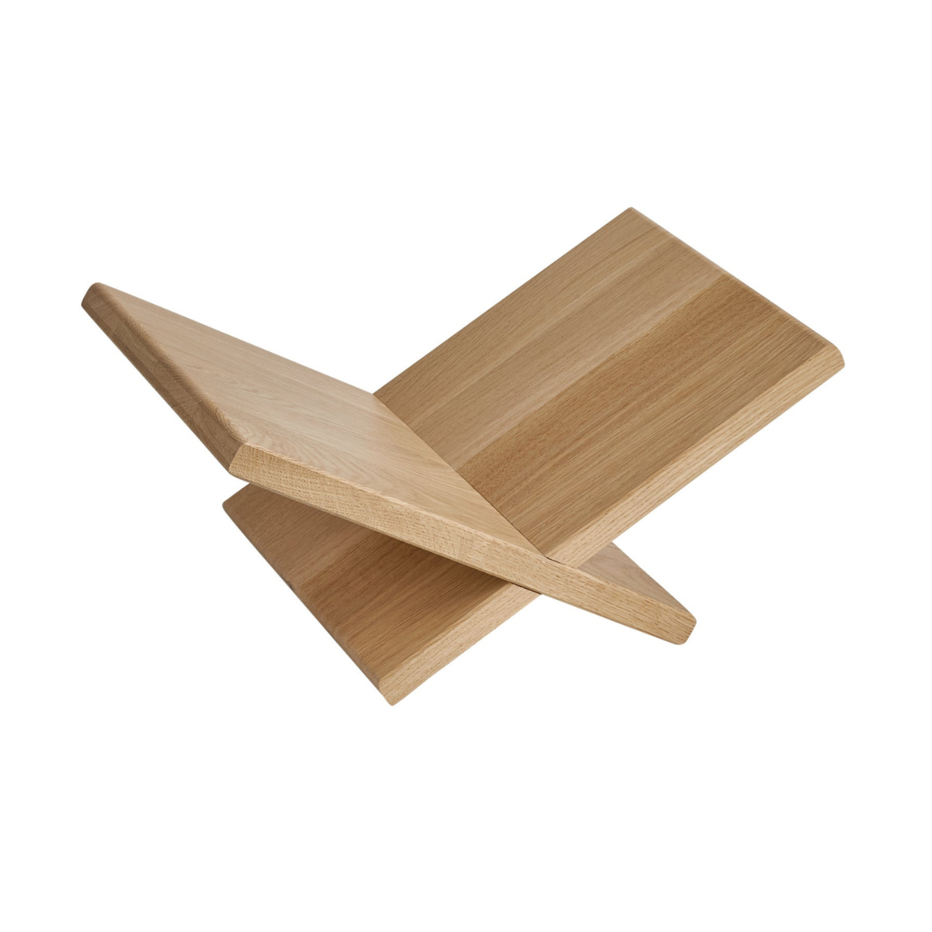 Buch Stand Jet Oak Holz