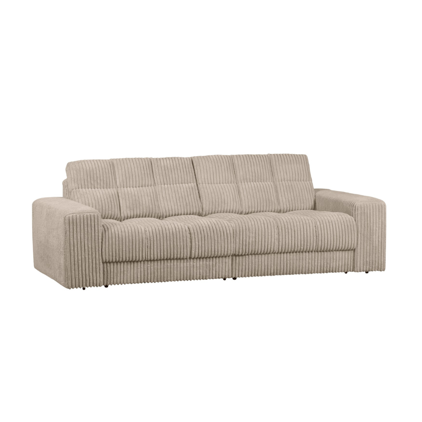 2-seater SOFA SECOND DATE Beige corduroy