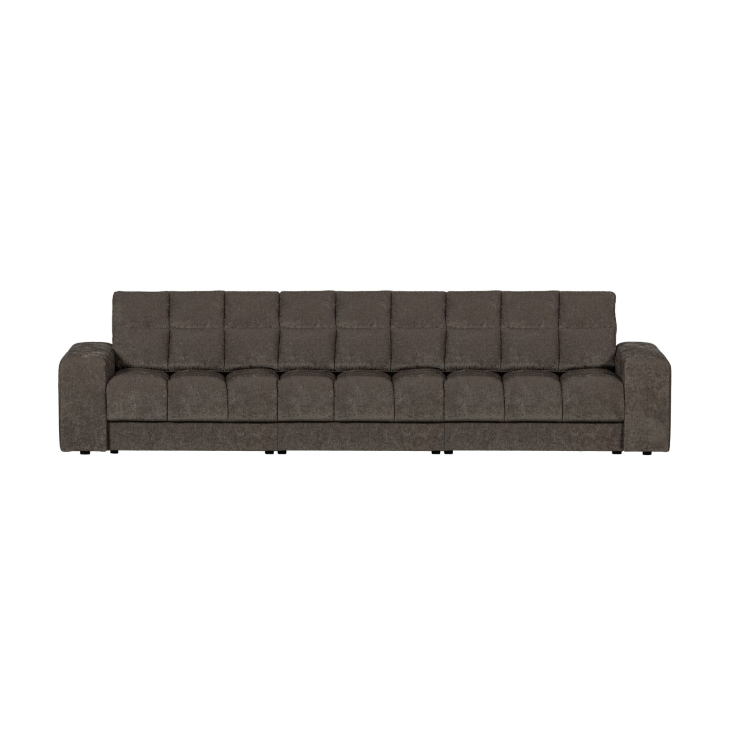 Zweites Date 3-Sitzer-Sofa warmes Grau