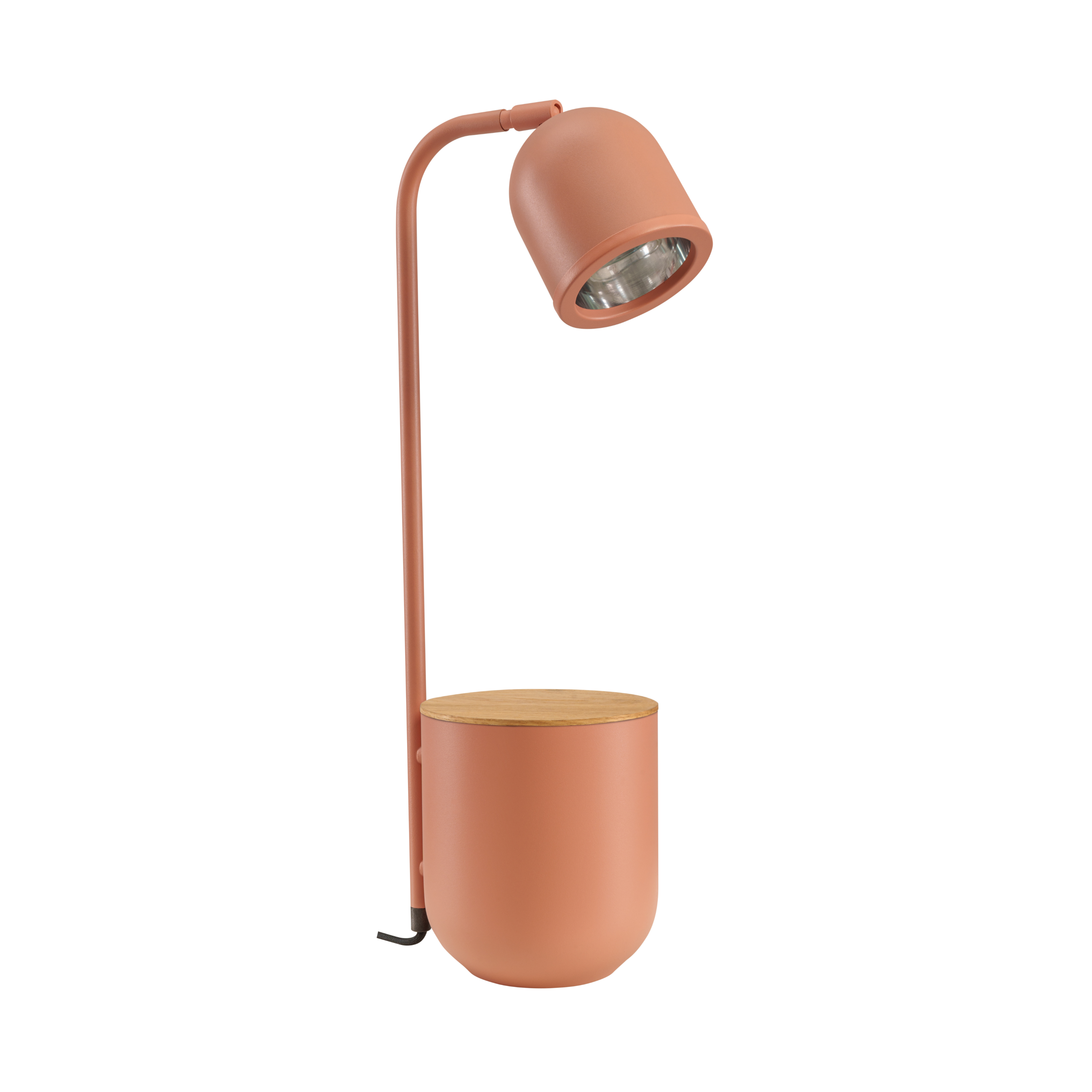 Schreibtischlampe BOTANICA WOOD Terrakotta