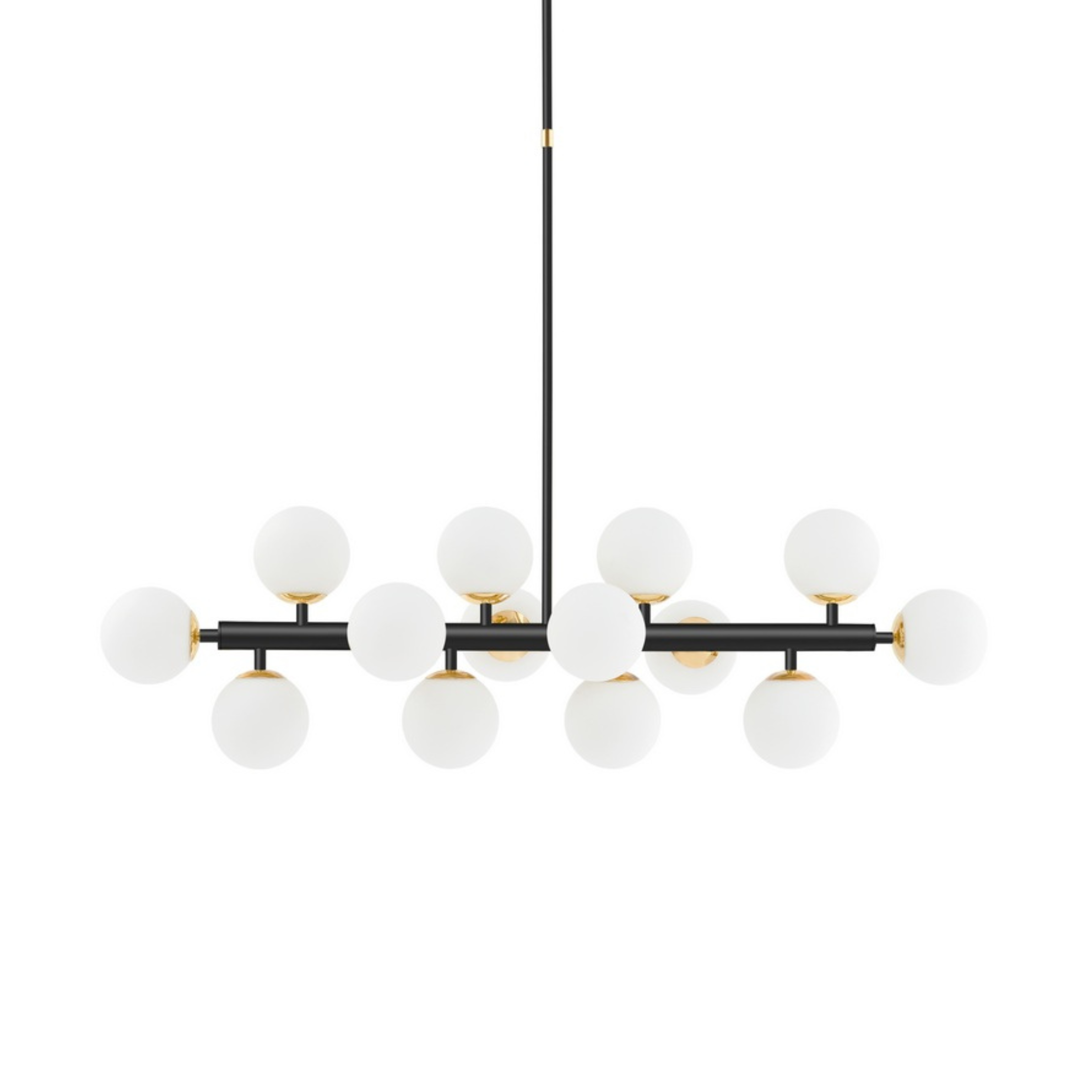CUMULUS 1 Black Chandelier
