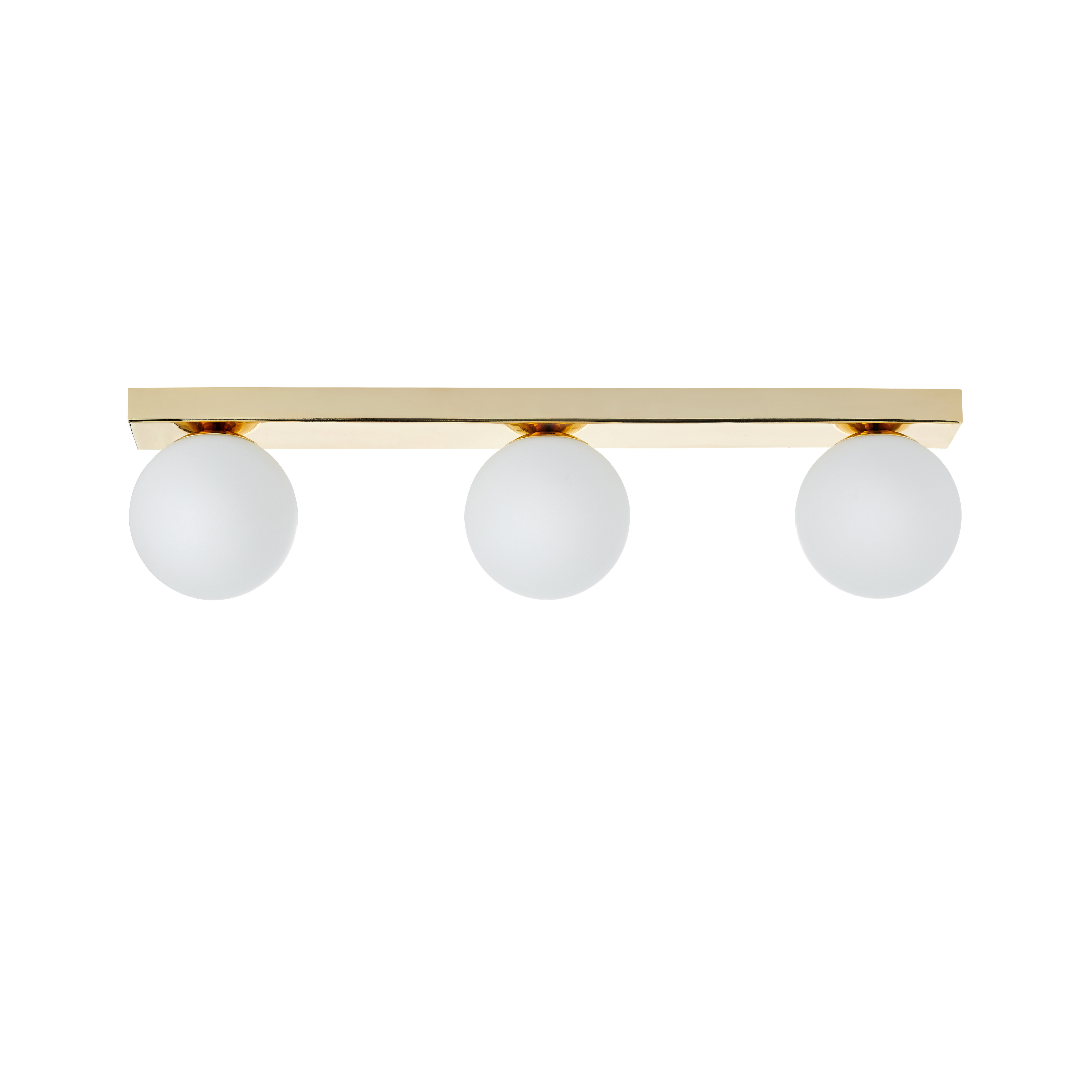 Wandleuchte mit drei Punkten MIJA gold