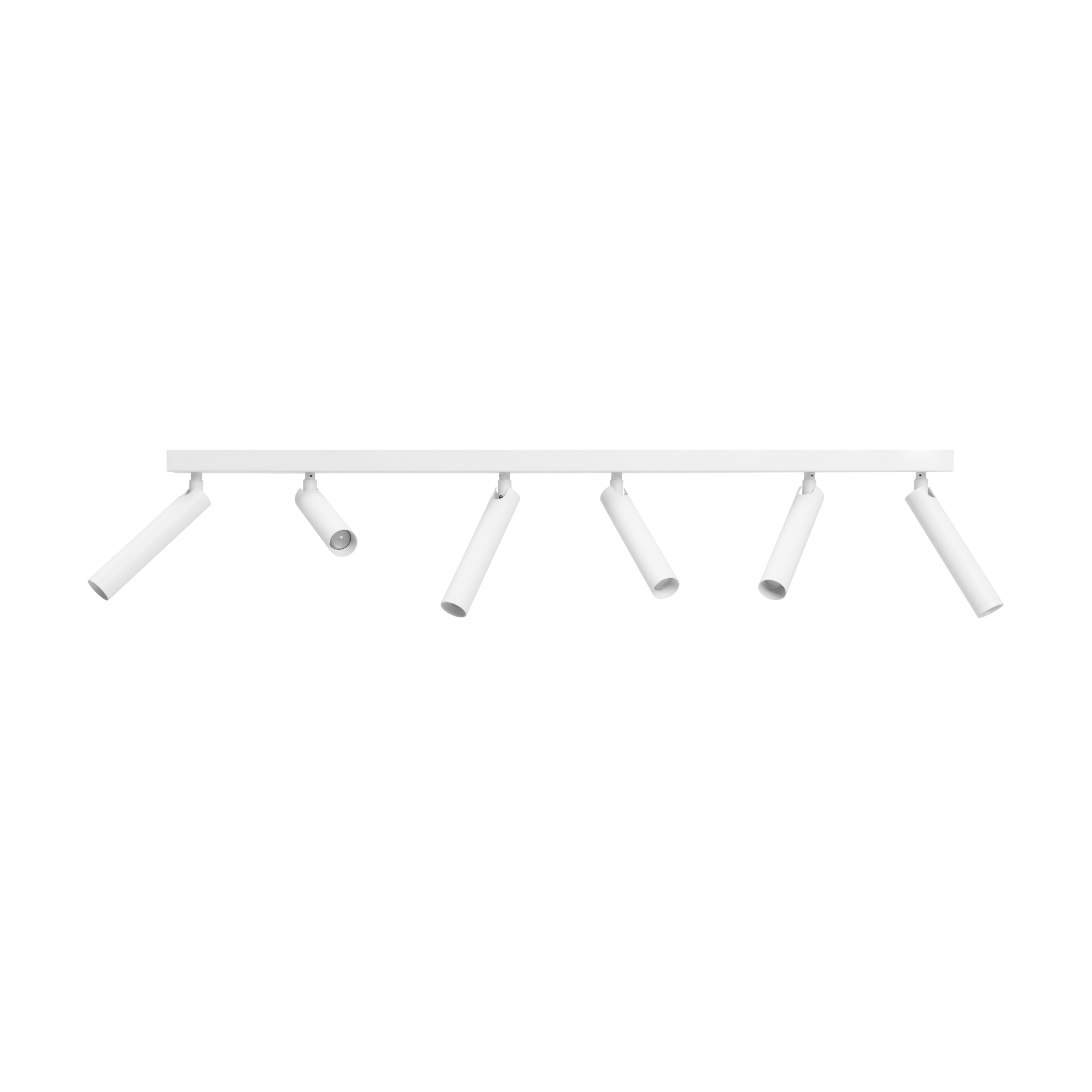 ROLL 6 White Ceiling Lamp