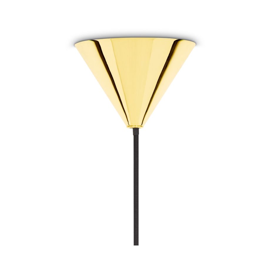Hanging lamp brass etch