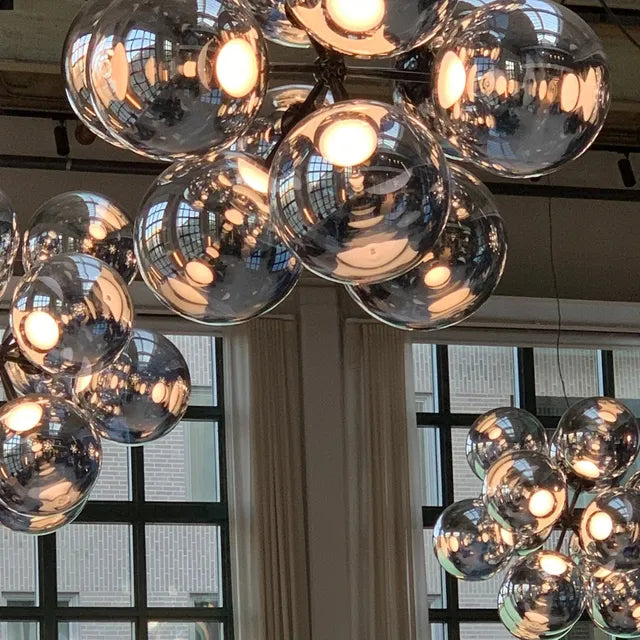 Globe bügeln Kronleuchter