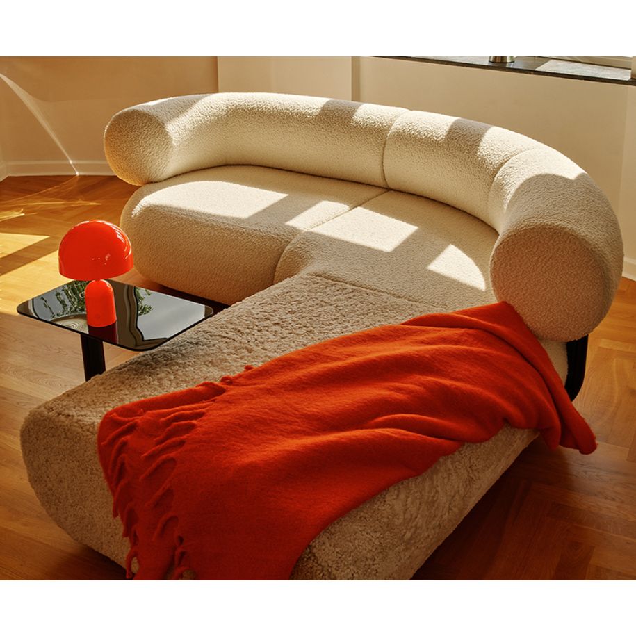 Fat upholstered modular corner