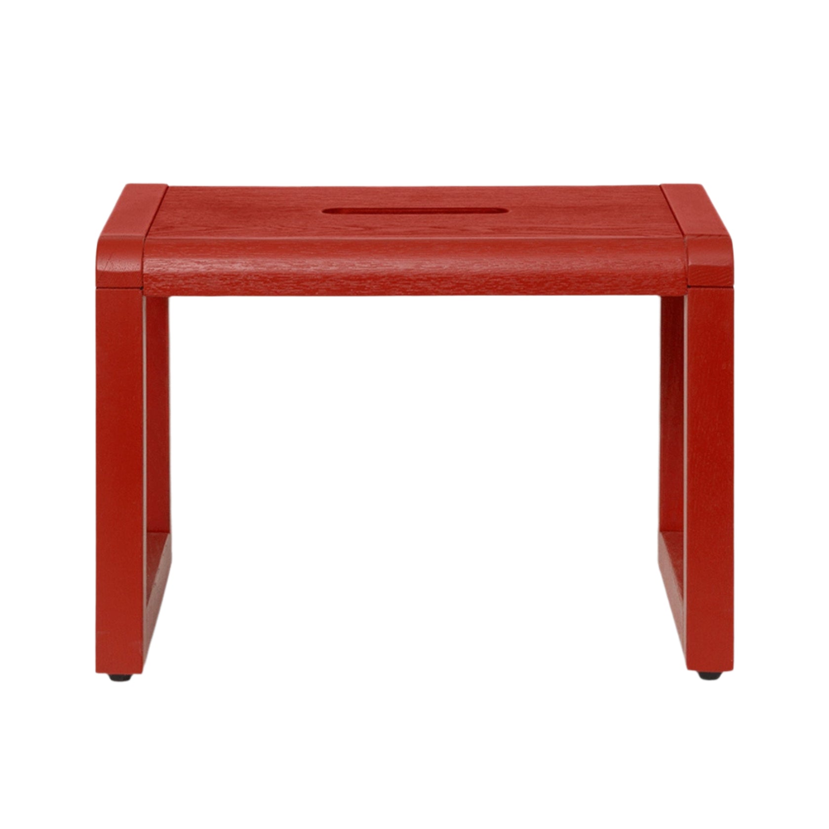 LITTLE ARCHITECT children's stool red