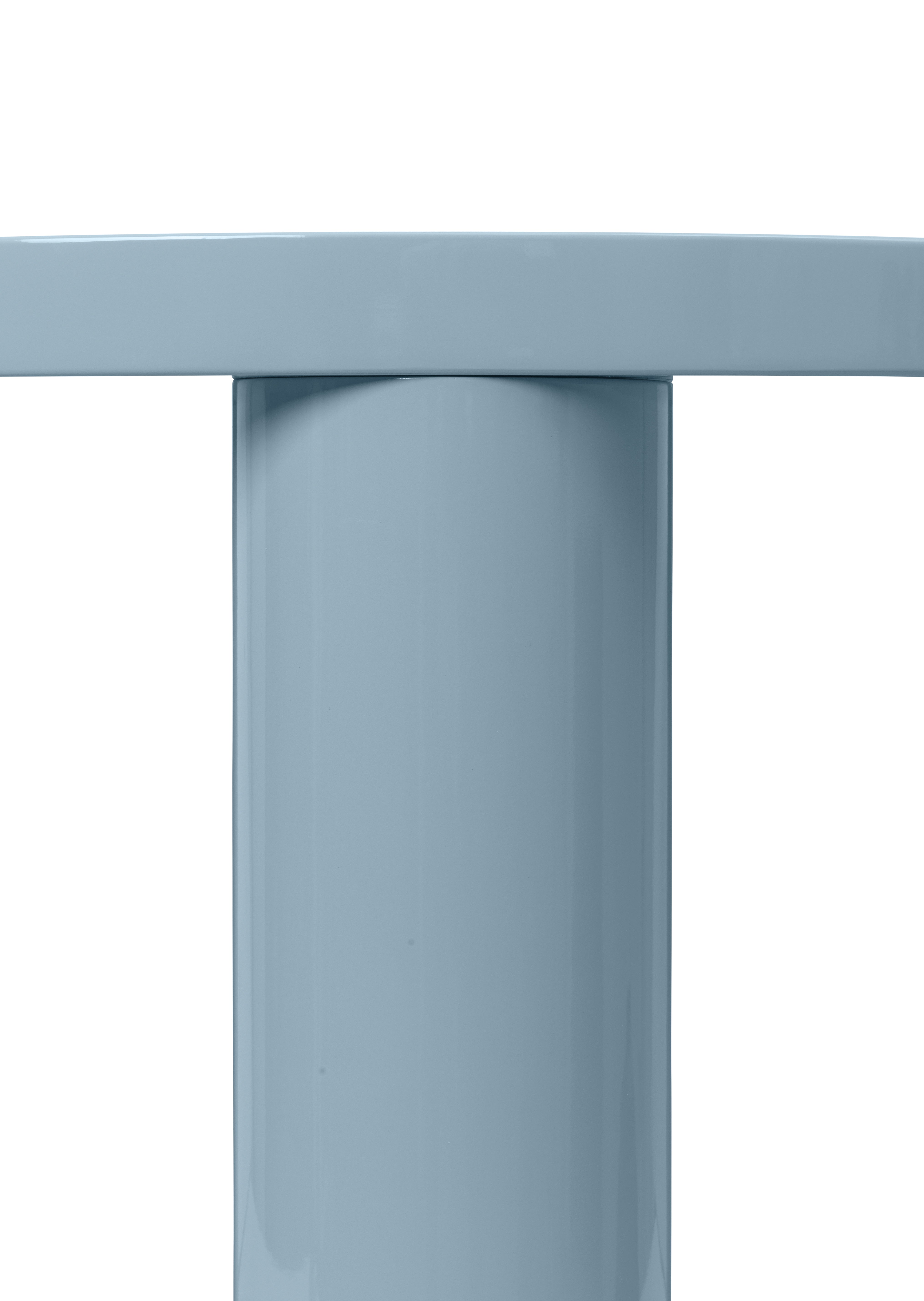 POST light blue coffee table