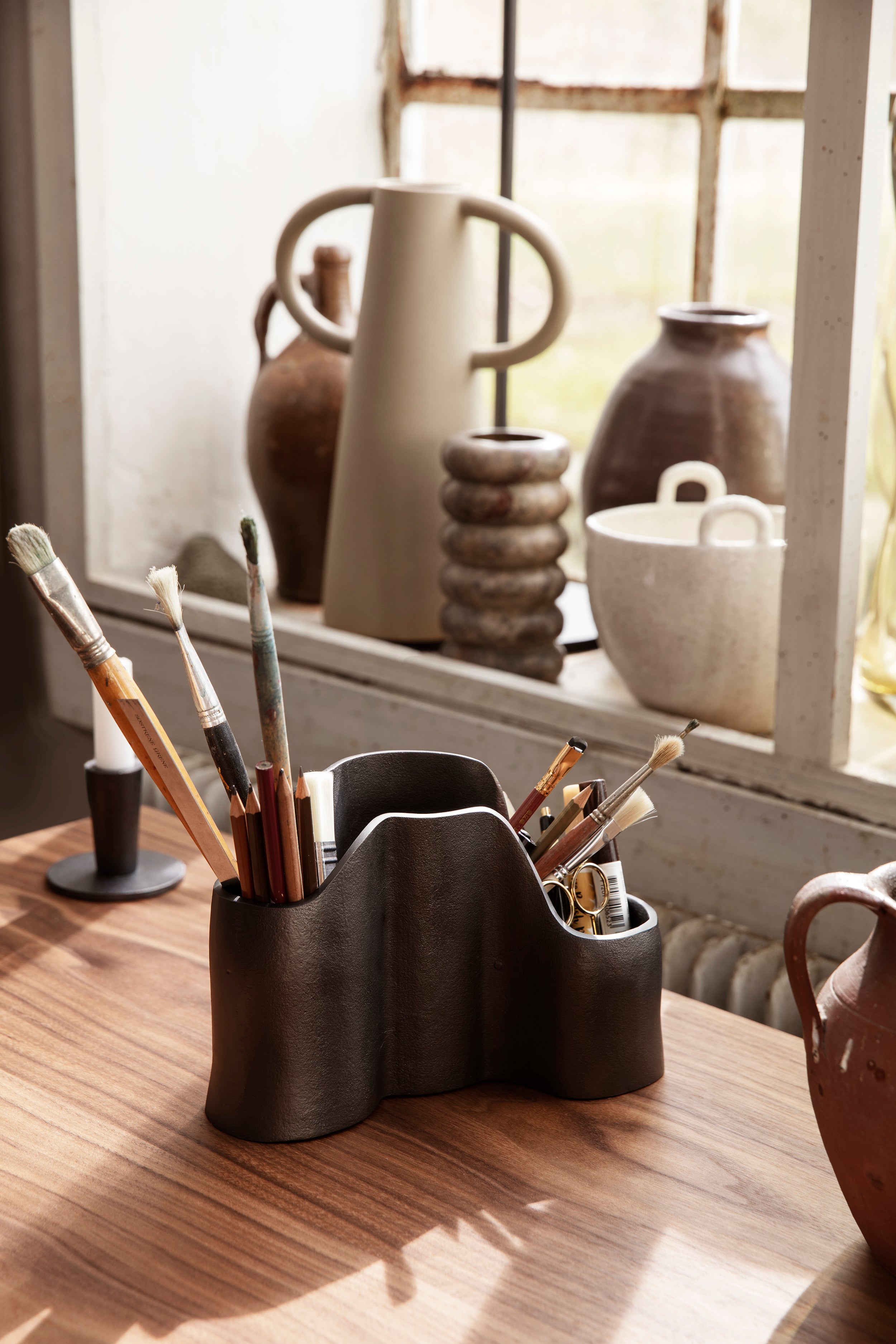 YAMA schwarzer Organizer