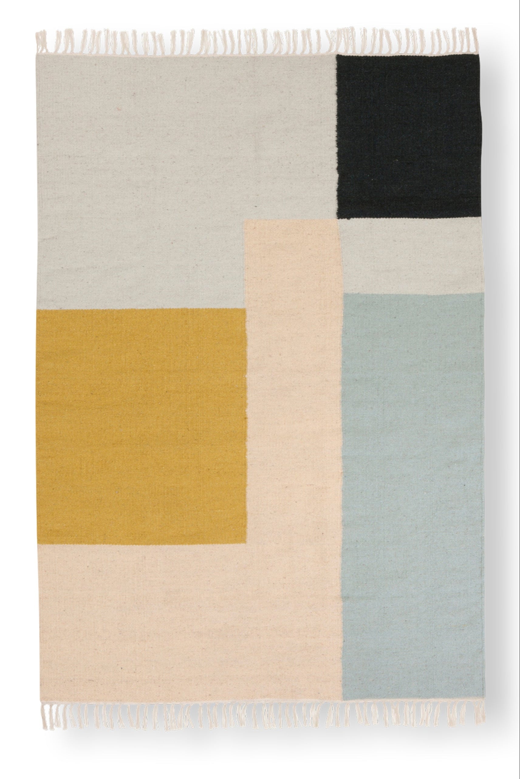 KELIM SQUARES colorful rug