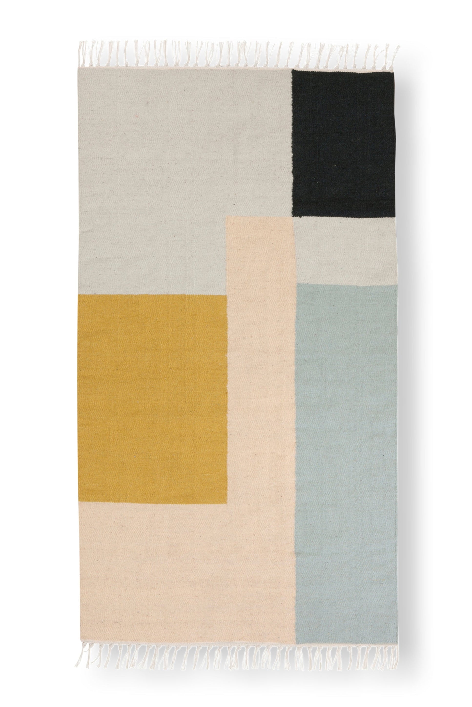 KELIM SQUARES colorful rug