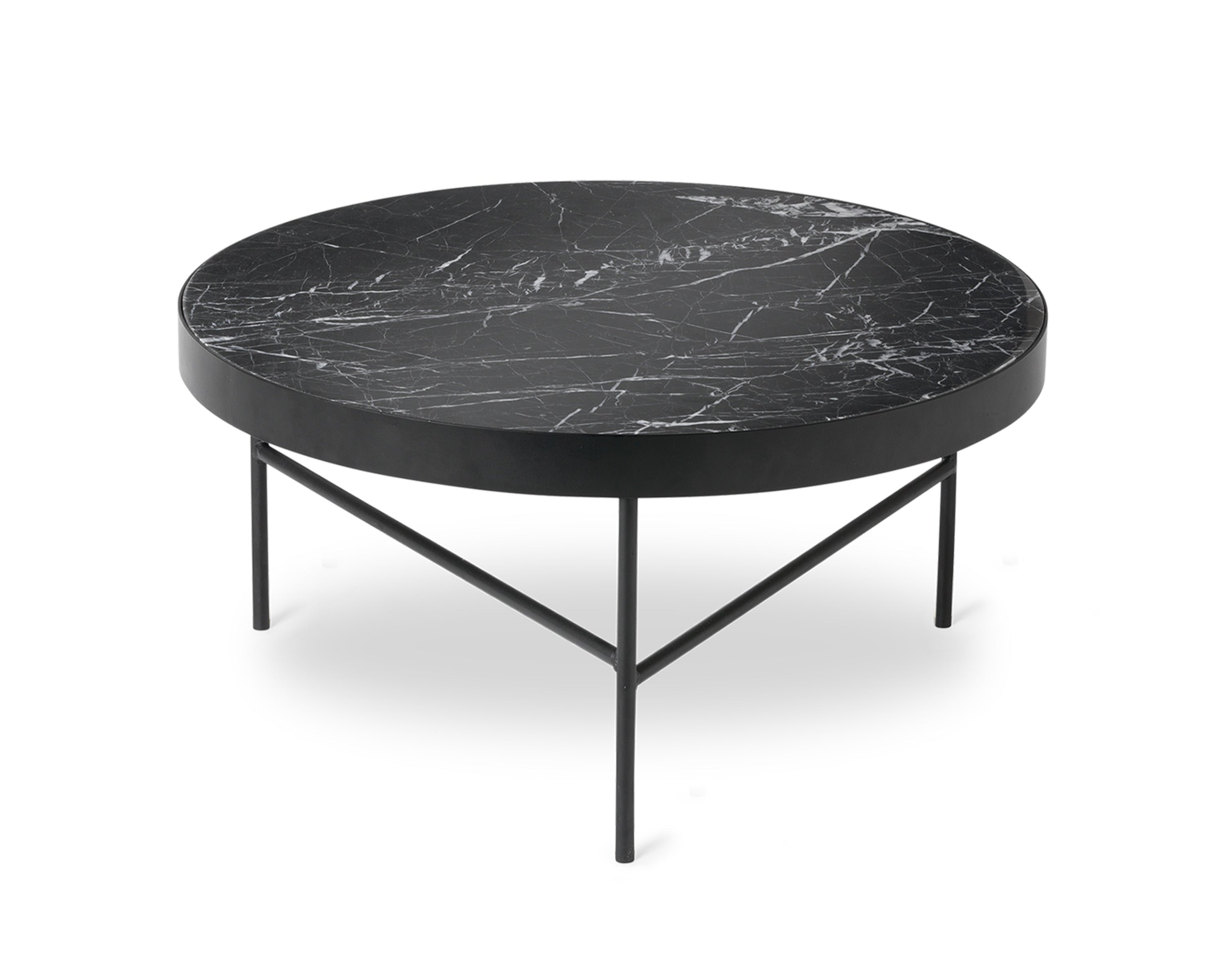 Stolik MARBLE TABLE schwarzer Marmor