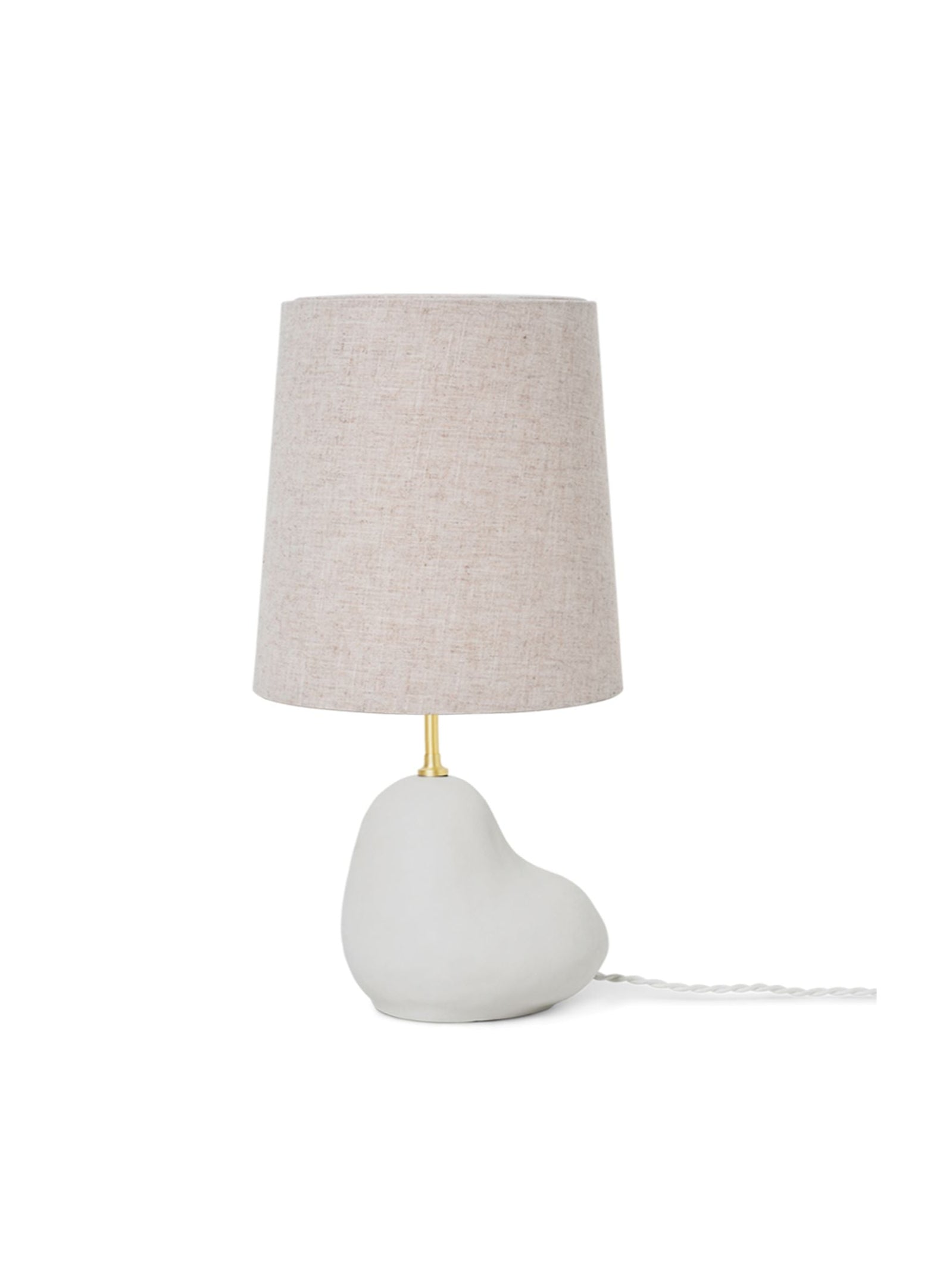 HEBE bedside lamp base broken white