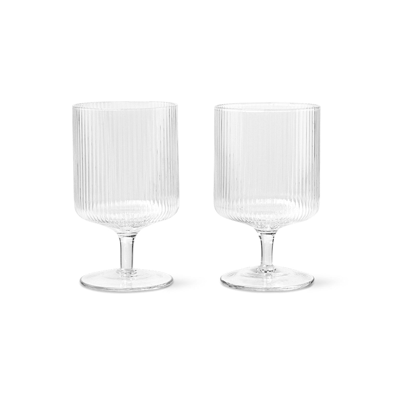 Ripple Glass Wine Glass Set