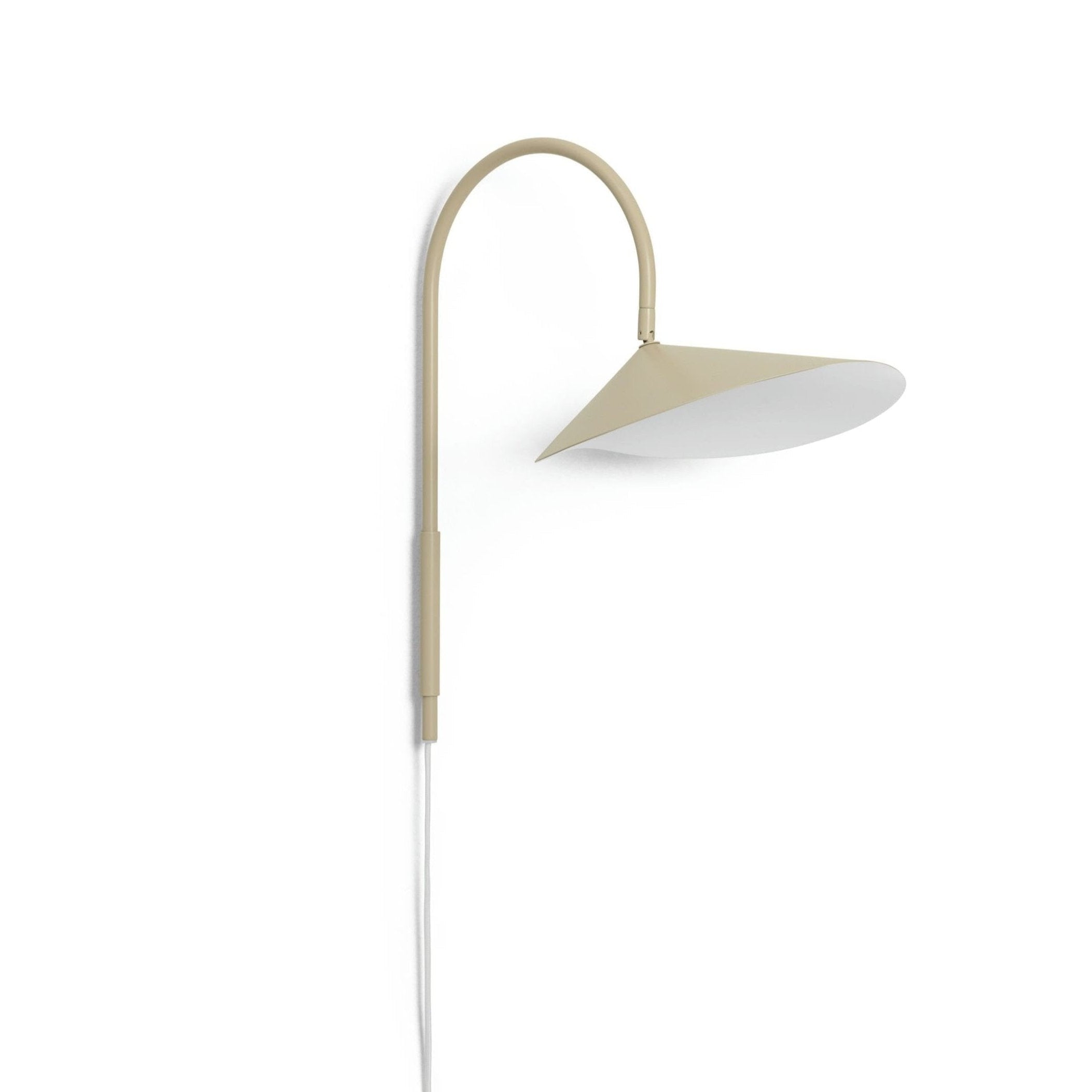 Adjustable wall lamp ARUM beige