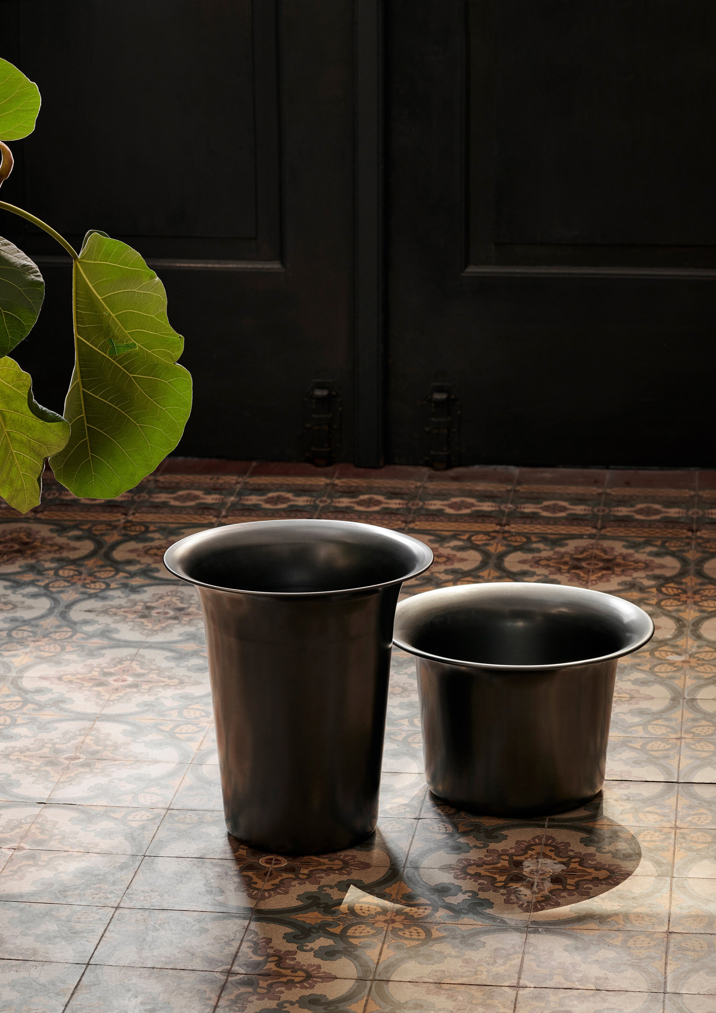 SPUN ALU BASKET black