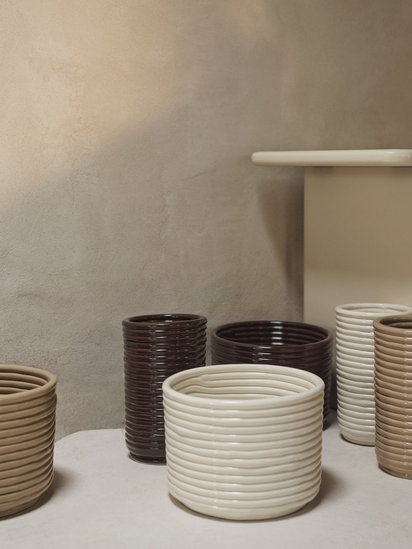 Corduroy pot cream