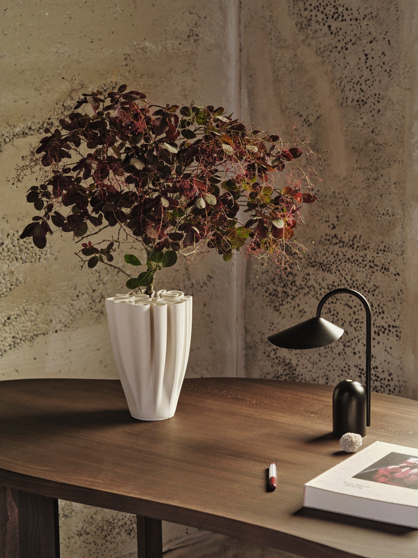 Tragbare schwarze Arum -Lampe