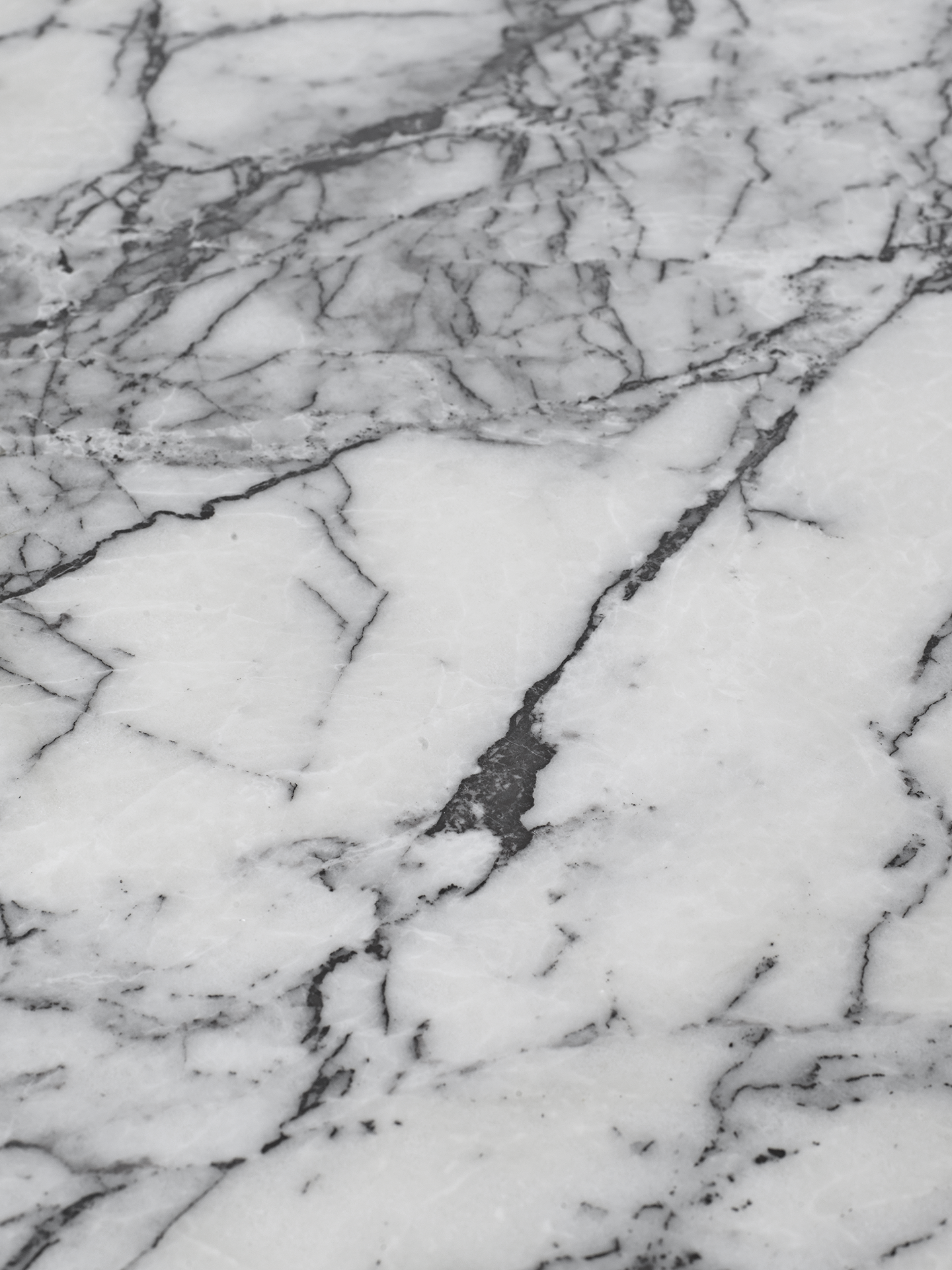 Taula side table white marble