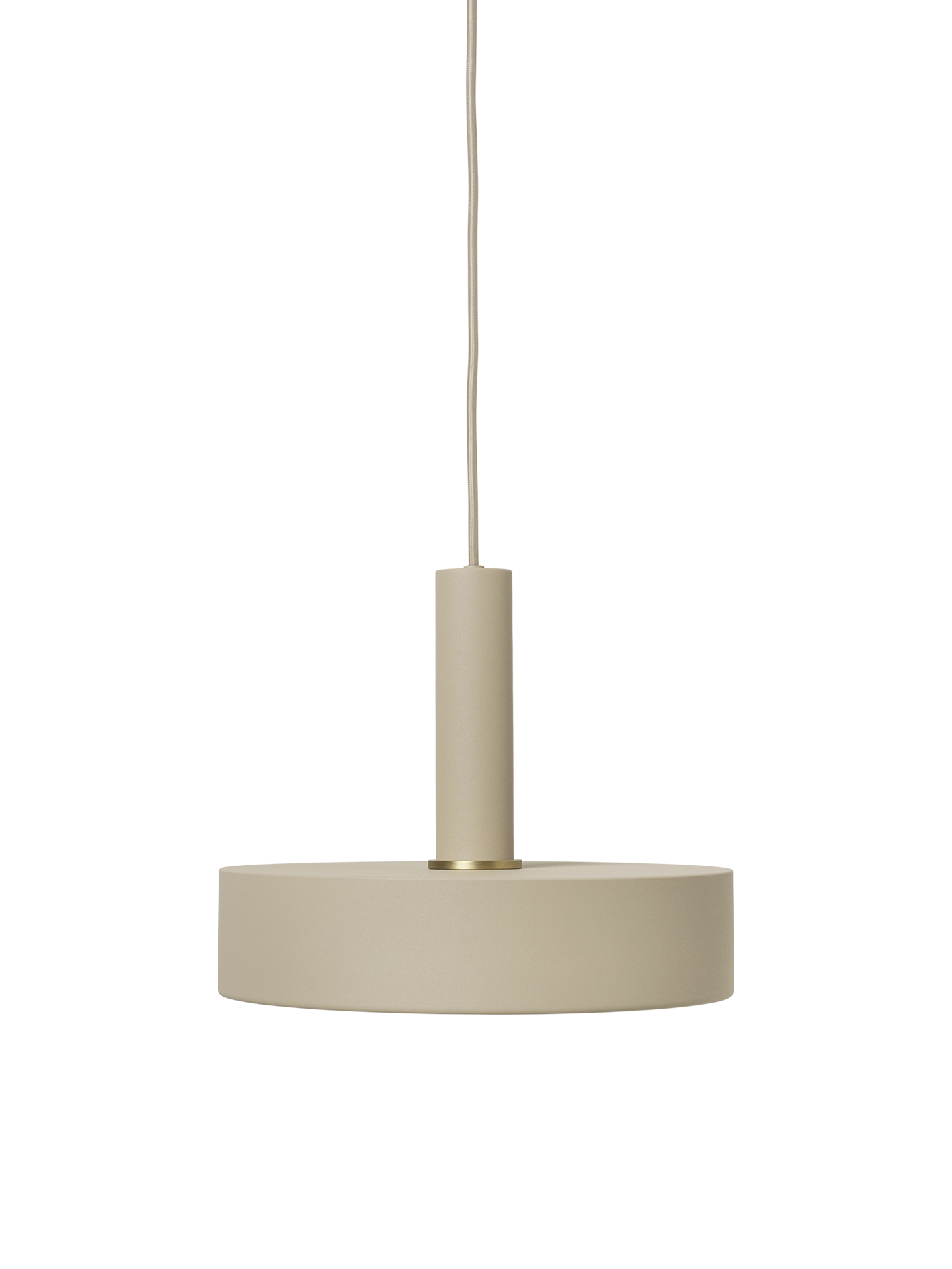 Collect record beige lampshade