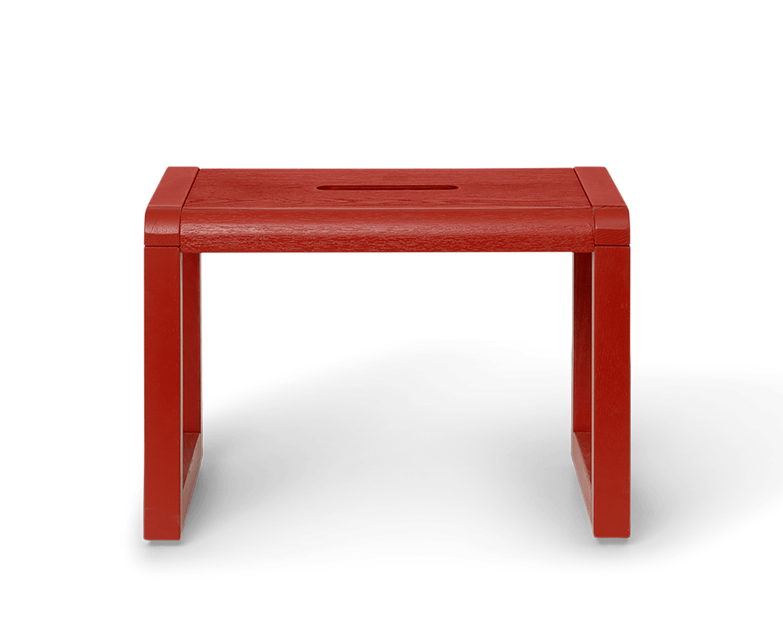 LITTLE ARCHITECT children's stool red