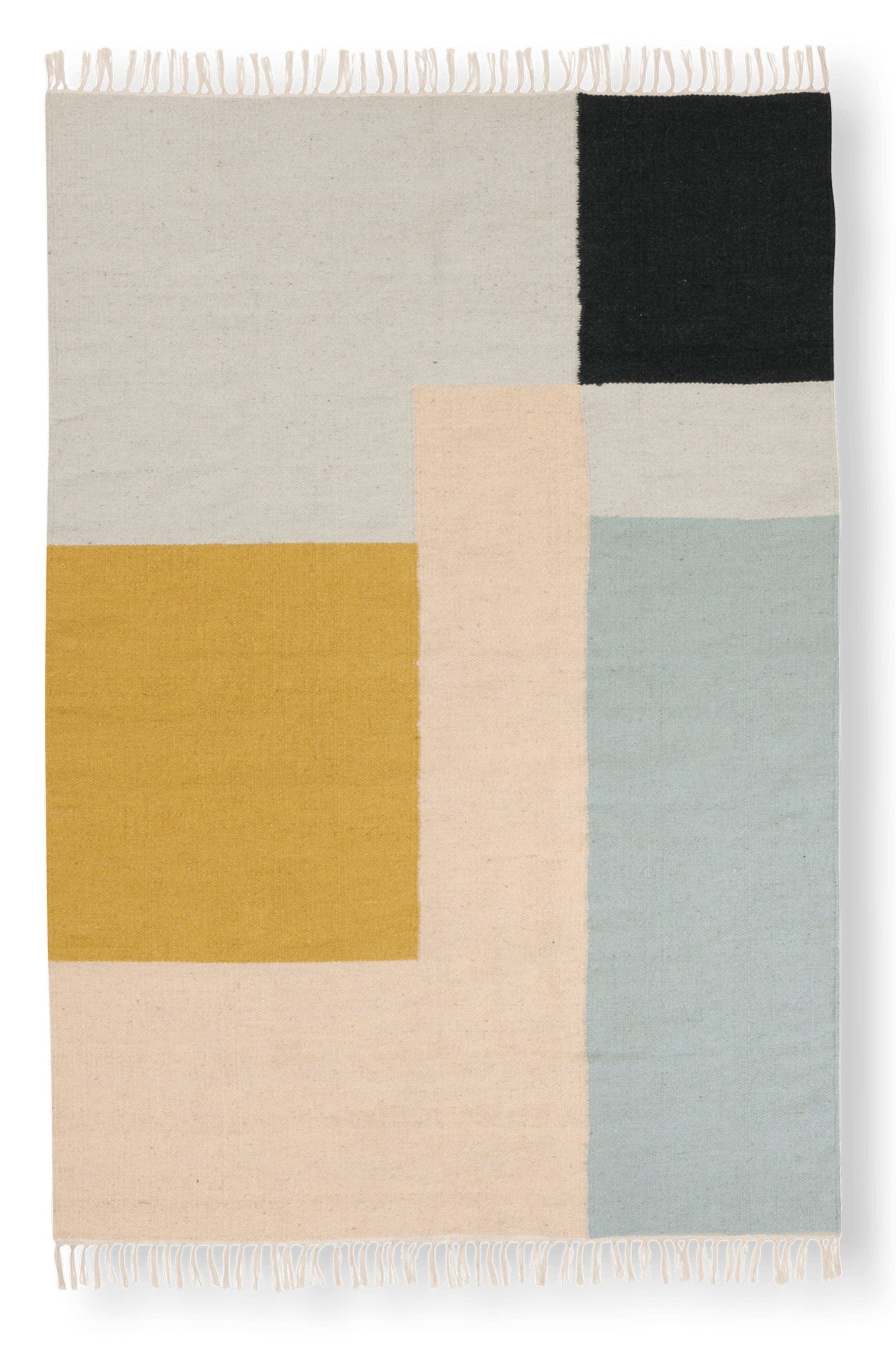 KELIM SQUARES colorful rug