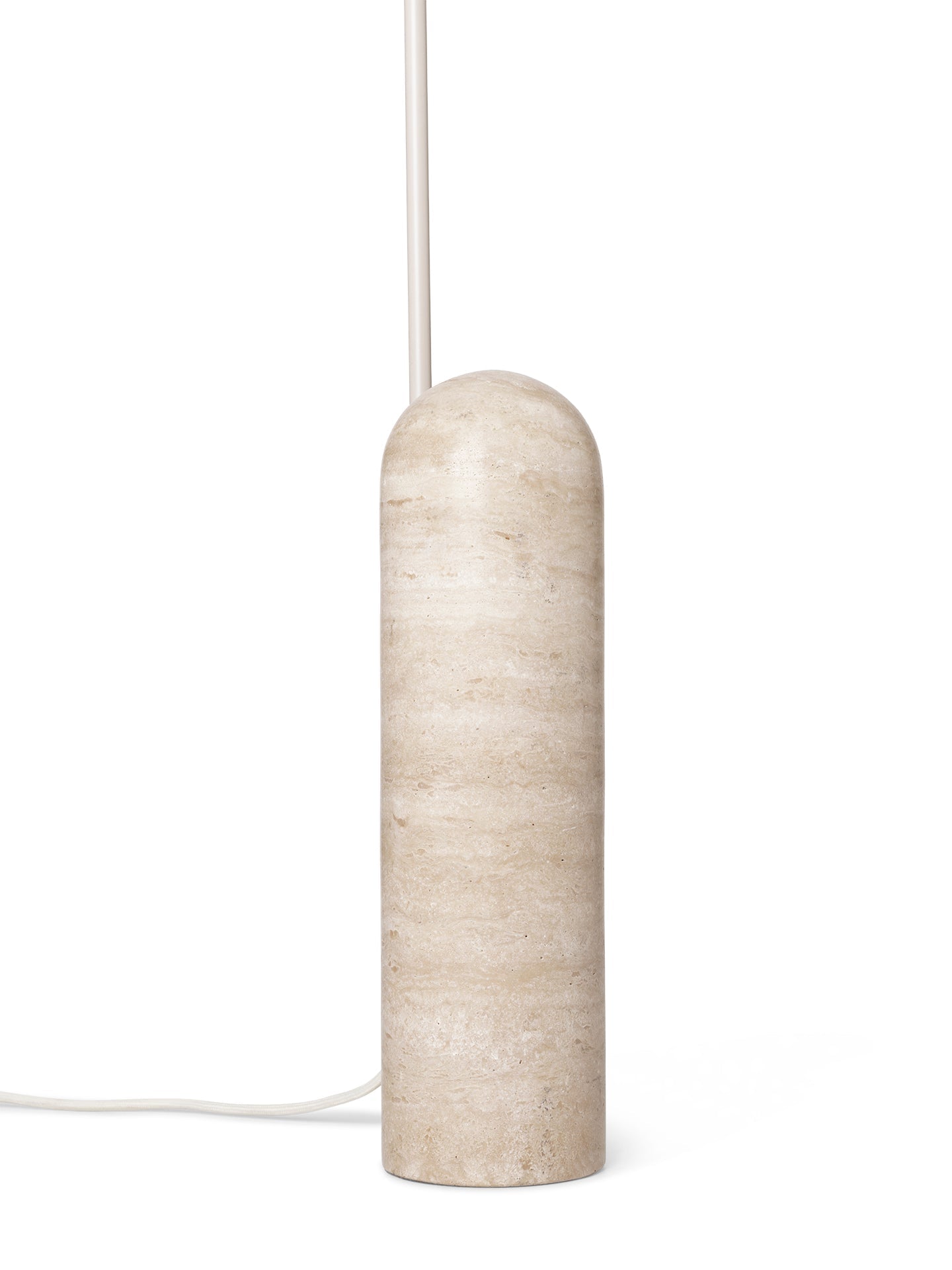 ARUM beige reading floor lamp