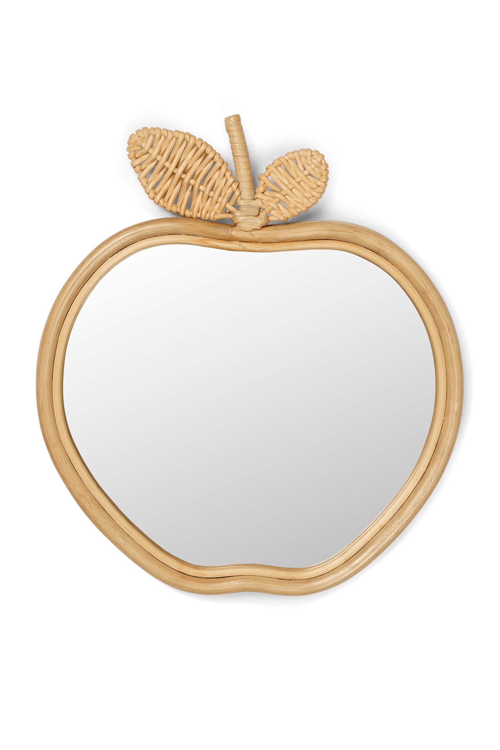 APPLE rattan mirror