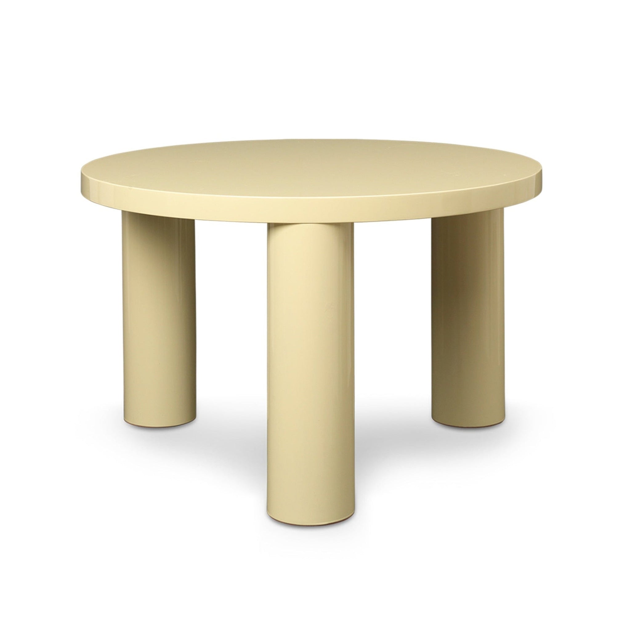 POST coffee table in light yellow
