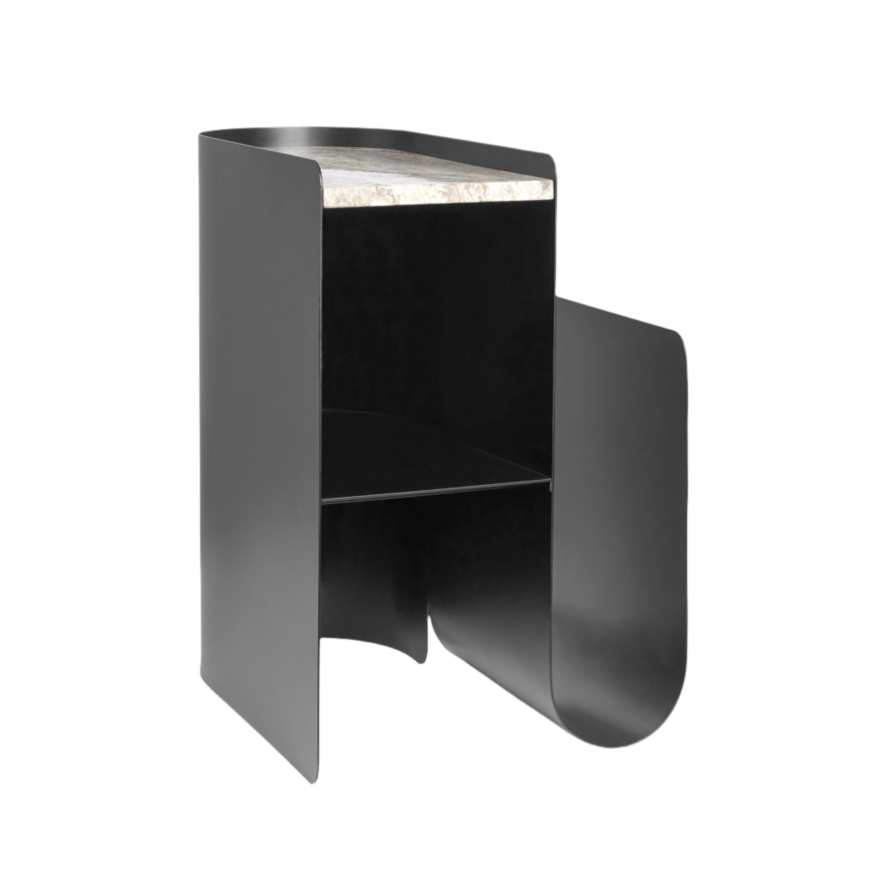 VAULT Beistelltisch schwarz